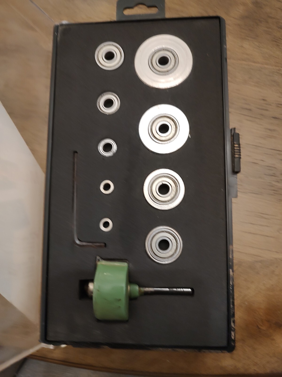 Multi-Rabbeting Kit W/6 Different Rabbet Depths 1 Eighth Inch To Half Inch