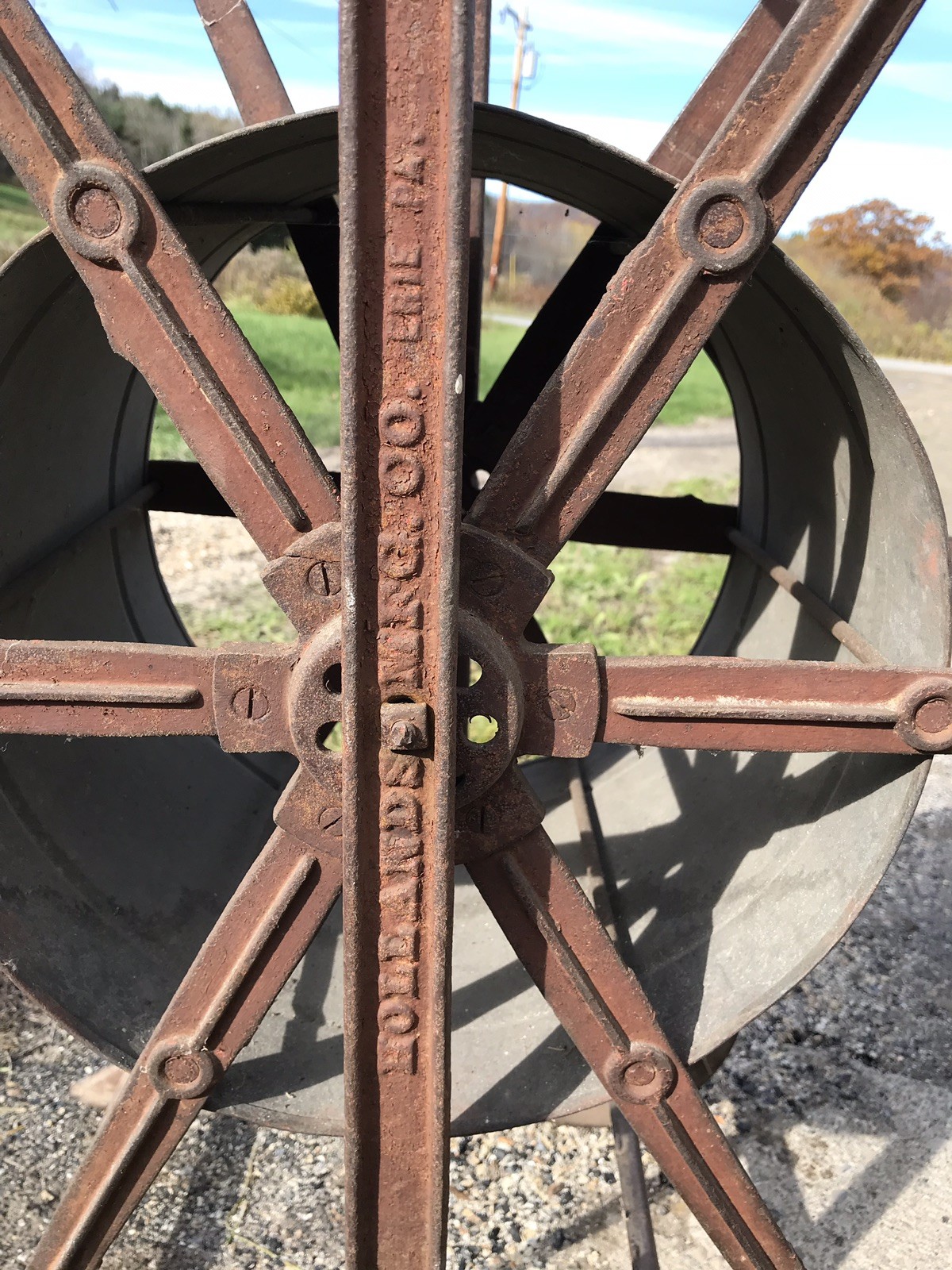 Industrial Steampunk Metal Pipe Wire Rolling Cart Hollands Erie PA