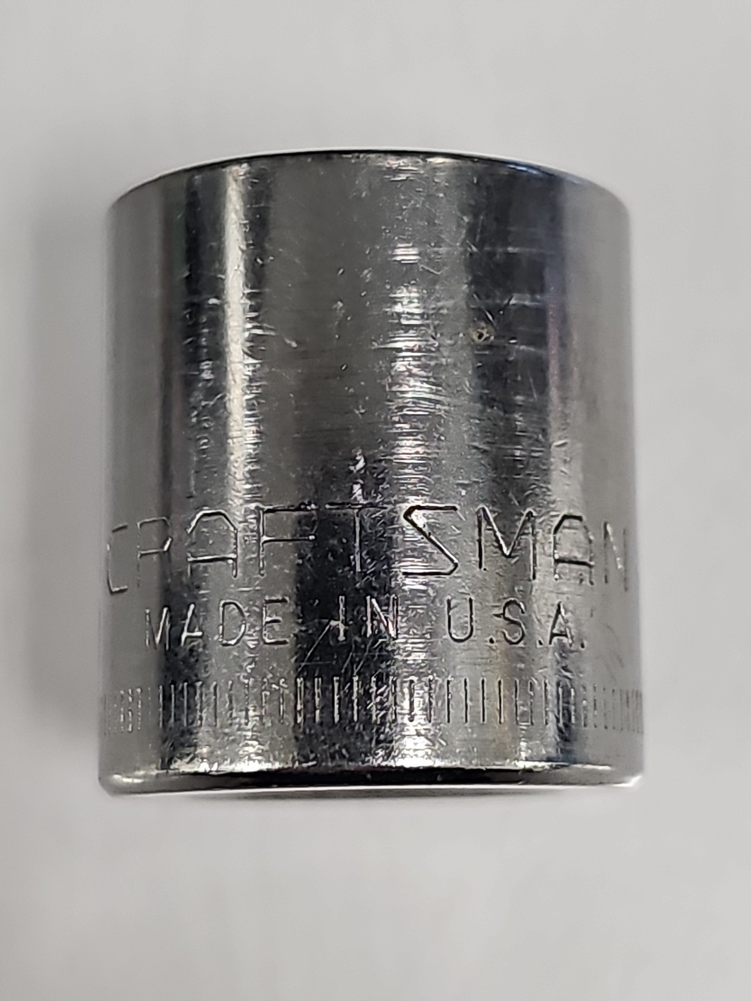 Vintage Craftsman 44307 3/8″ Drive 17mm Shallow Well Socket 12 Point -G- USA