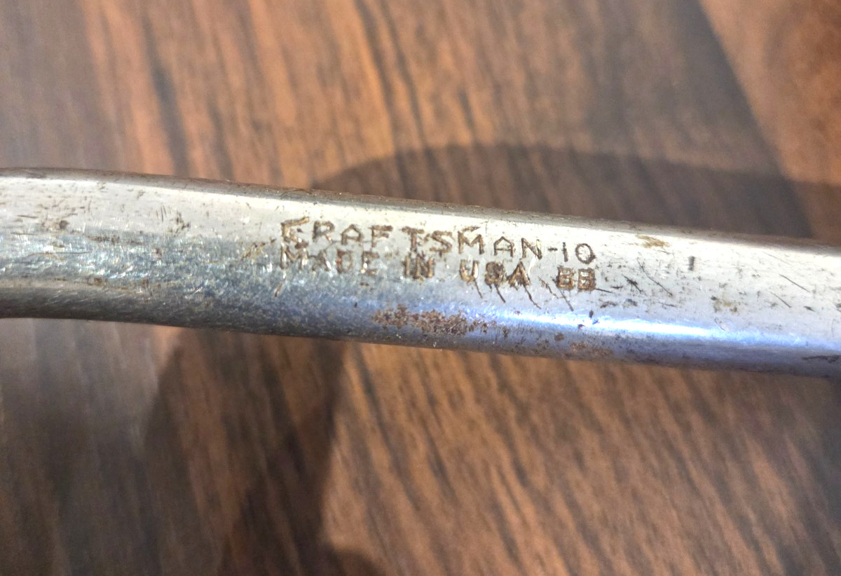Vintage Craftsman Pre WW2 -10 Inch Ratcheting Bit Brace Drill (BB-Millers Falls)
