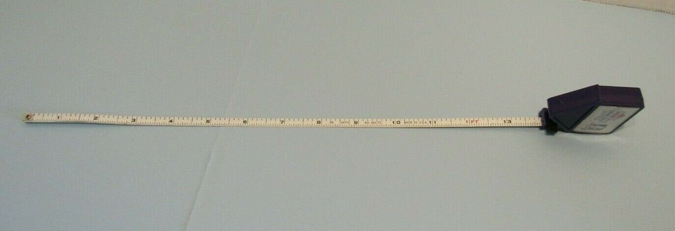 RARE! Vintage Advertising Tape Measure Ronald McDonald House Promo Navy Blue 6ft