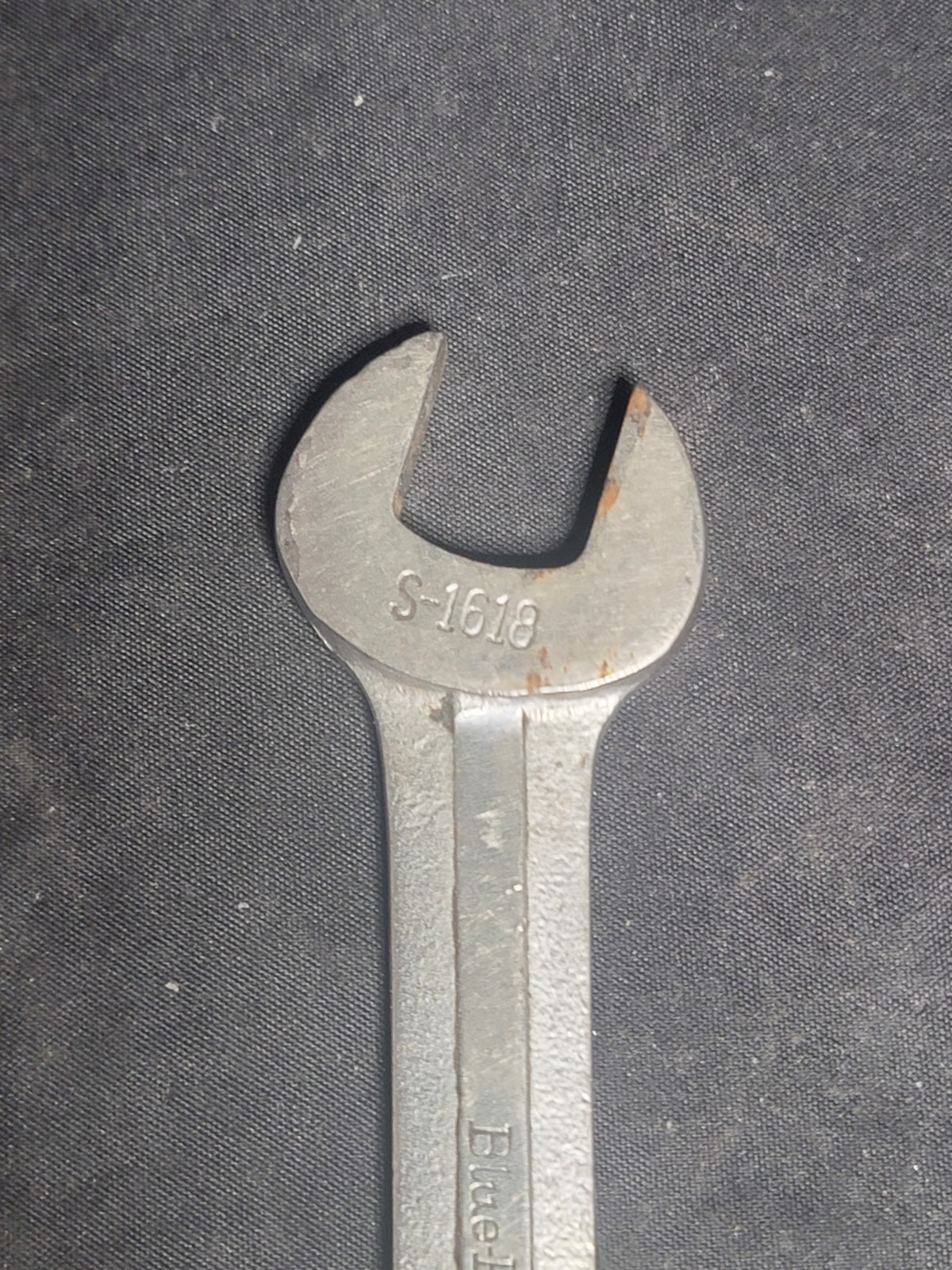 Blue-Point Supreme S-1619 1/2″ x 9/16″ Open End Wrench USA Vintage Mechanic Tool