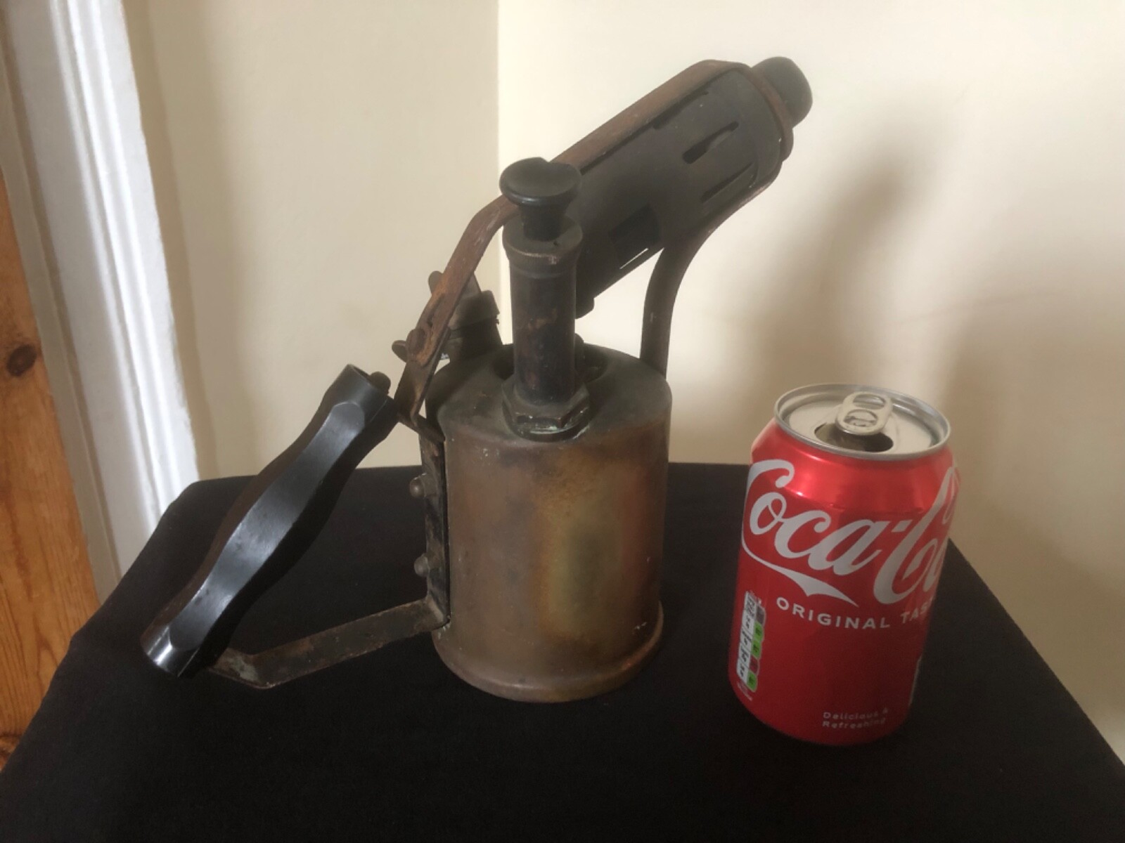 Vintage Brass Blow Torch /Lamp