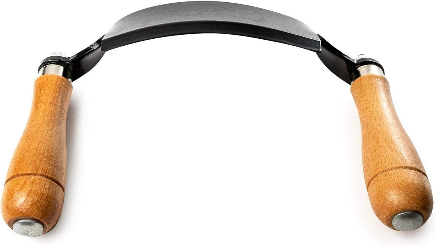 Lightweight Curved Draw Knife with 8 Inch Stainless Steel Blade for Carving