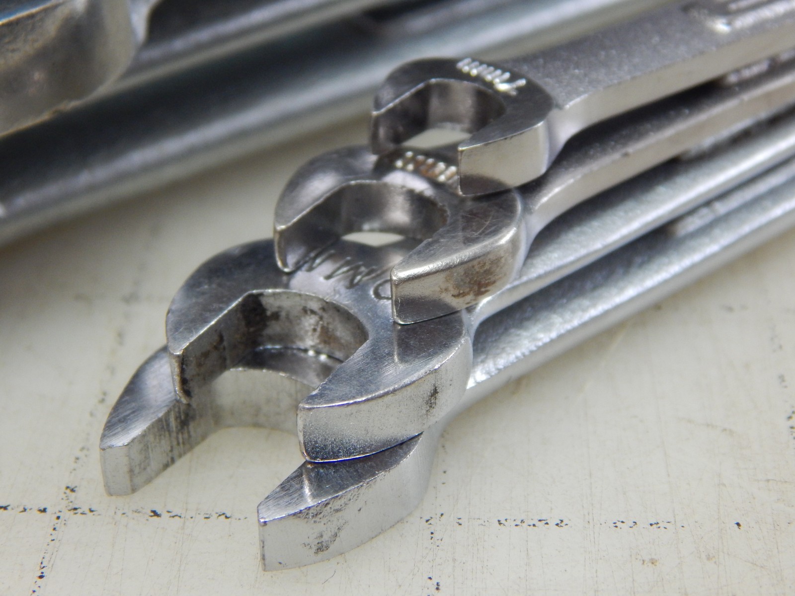 Craftsman metric combination wrench set lot -V- Series 7MM to 22MM, 13 piece