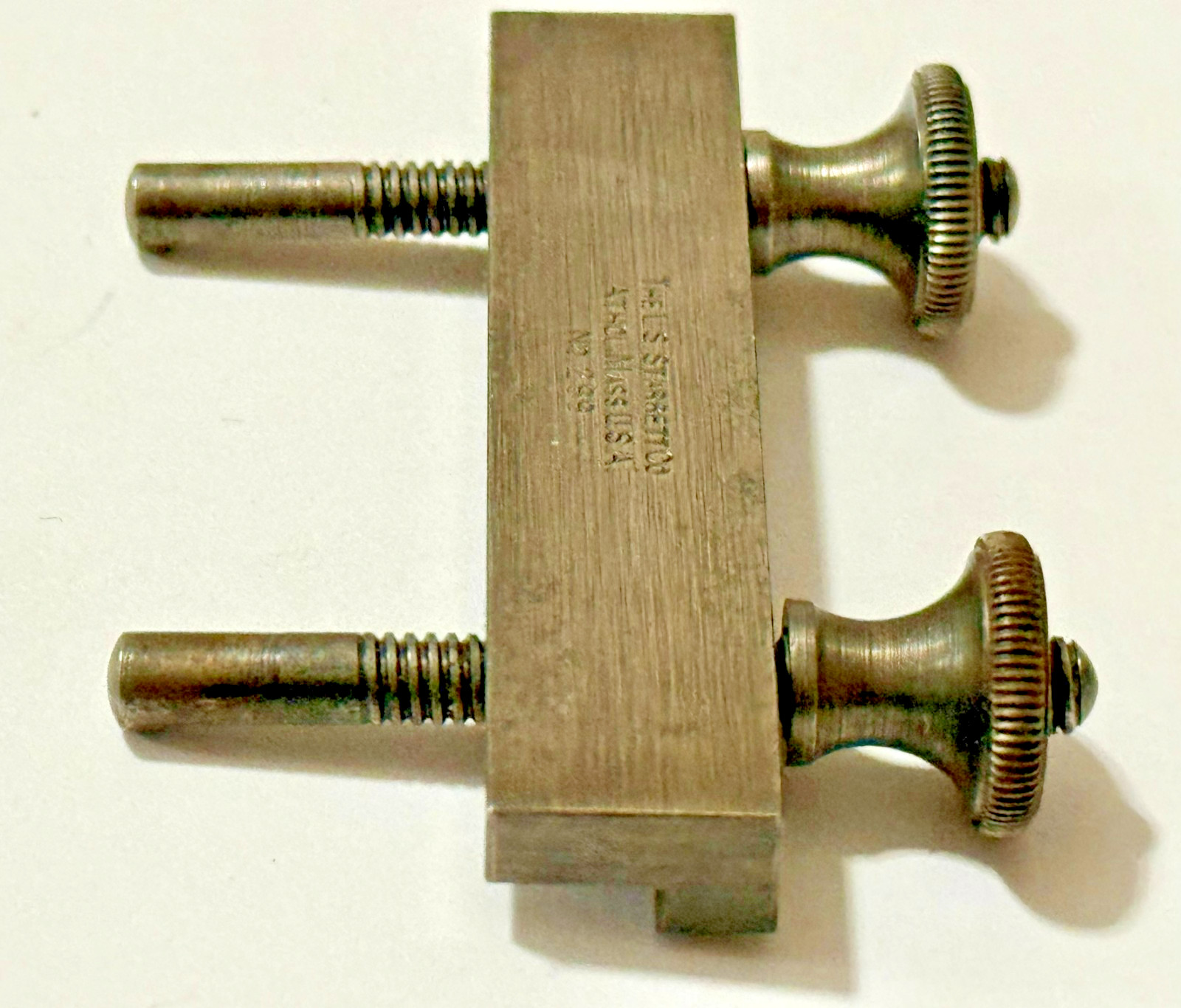 Vintage L.S. Starrett No. 299 Machinist Steel Rule Clamp – Athol, Mass. U.S.A.