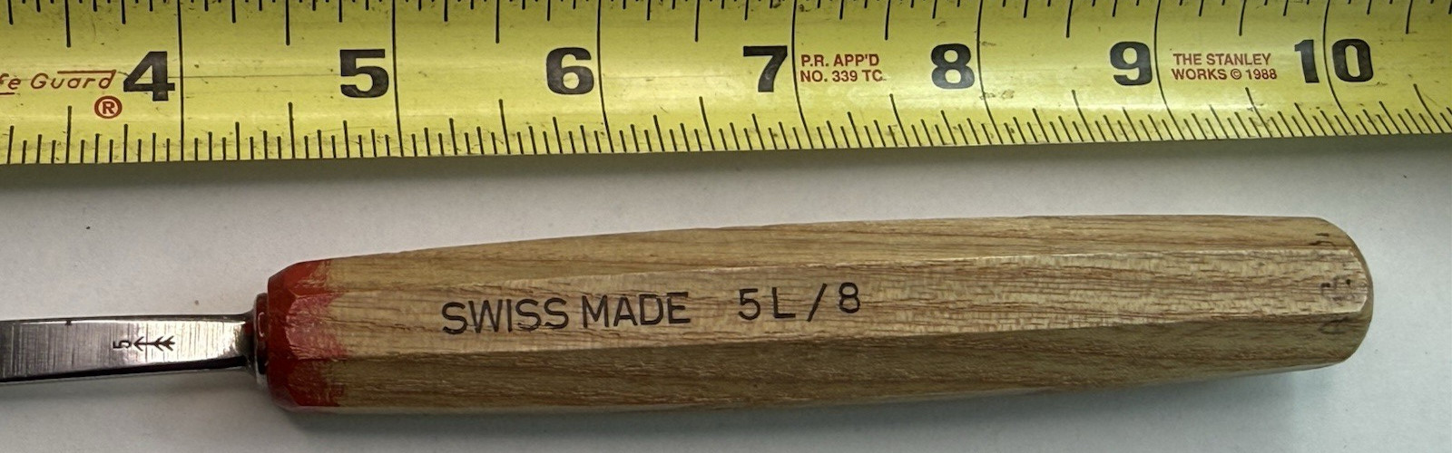PFEIL Swiss Made 5L/8 No.5 Gouge Carving Woodworking Chisel