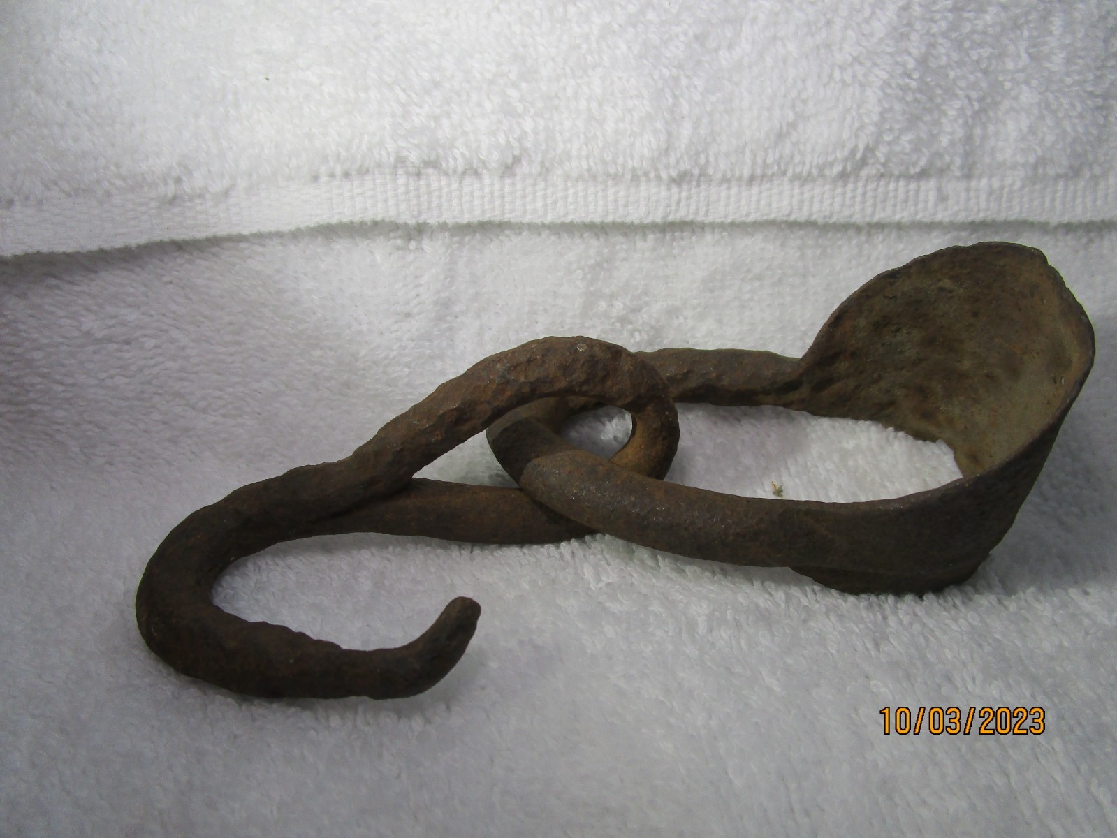 Vintage Metal OLD Barn Pulley Rustic Antique Hook tool hardware collectible