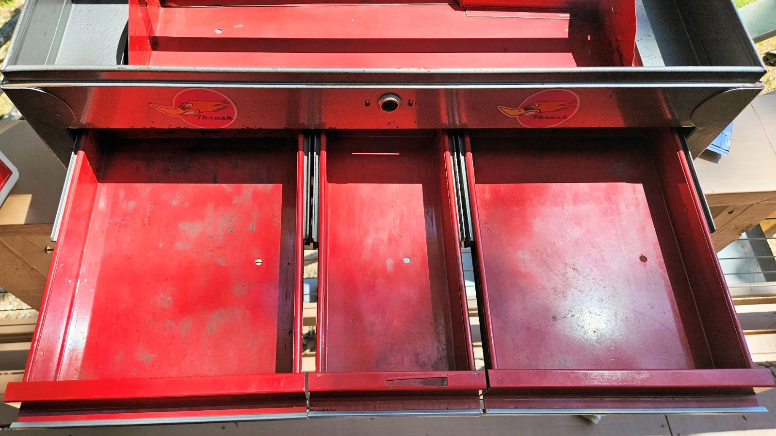VINTAGE CRAFTSMAN 6 DRAWER TOP TOOL CHEST W/TRAY (1975 WATERLOO)