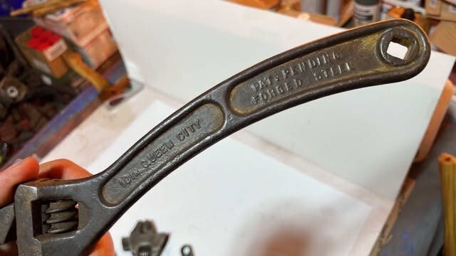 Vintage Westcott and Bergman S Curved Adjustable Wrenches set of 4 Free shipping