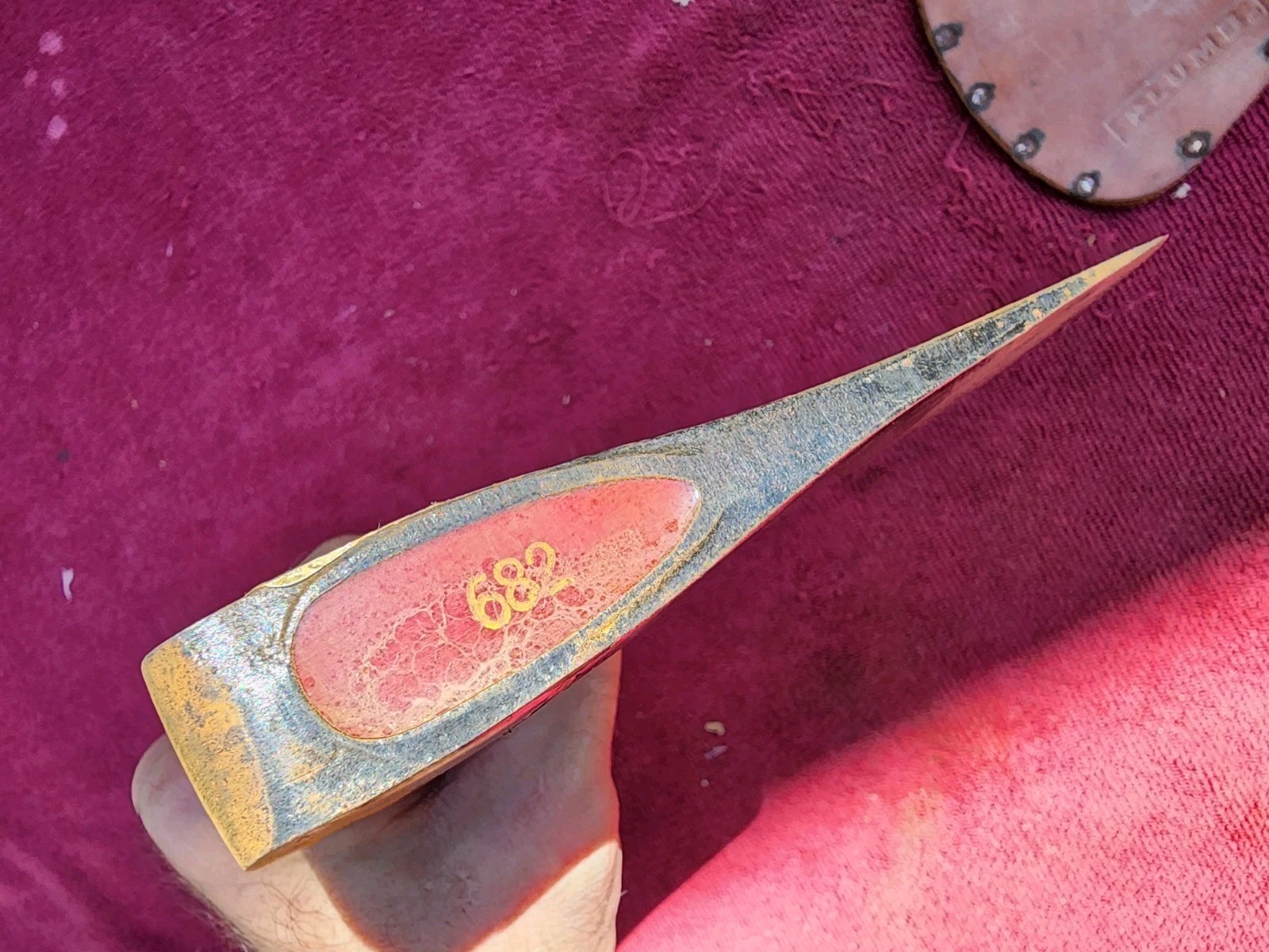 Vintage Plumb Sport Axe w/sheath.