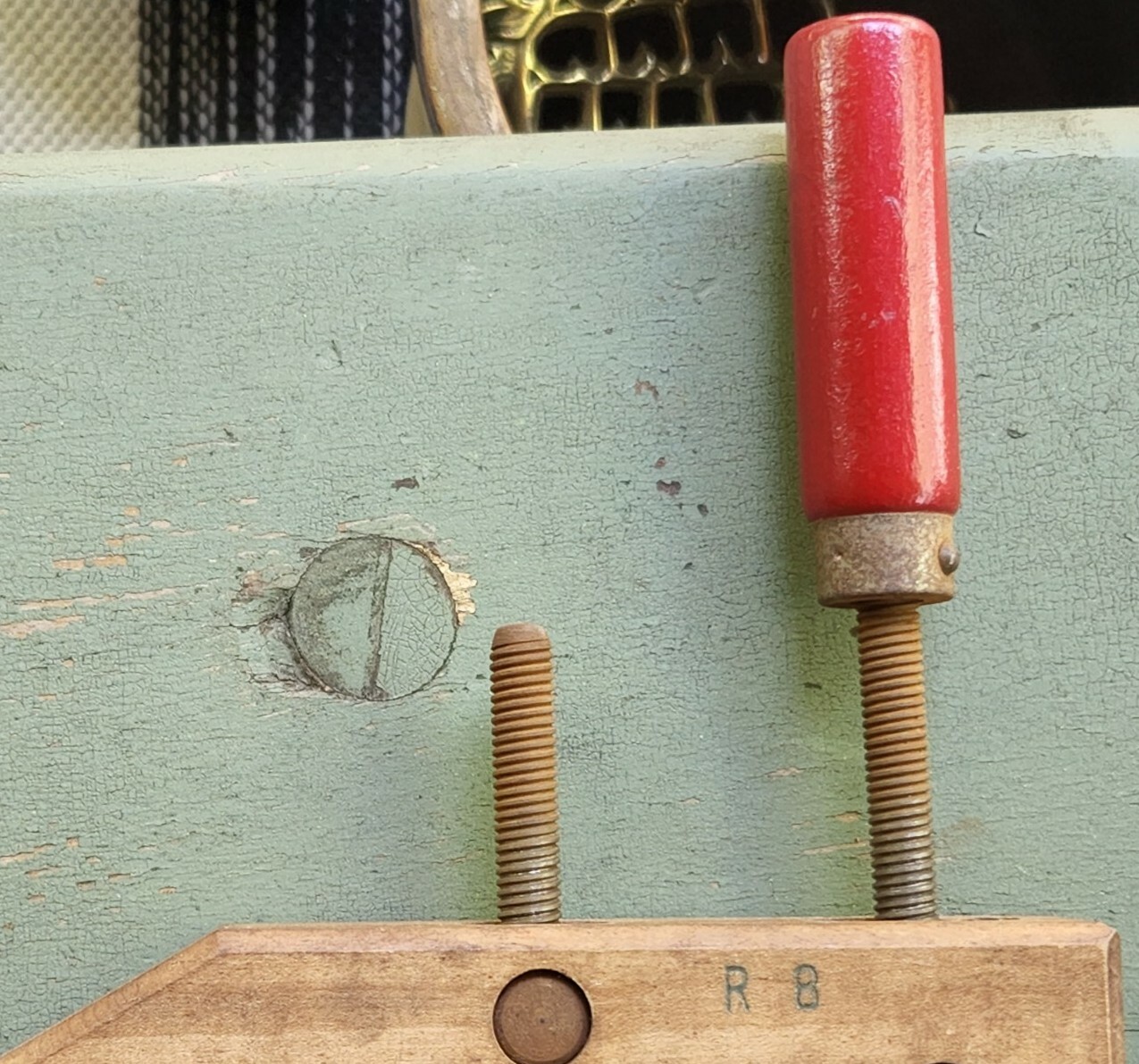 Wetzler R8 8 Inch Wood Clamp Vintage Nice Condition Long Island City NYC Tools