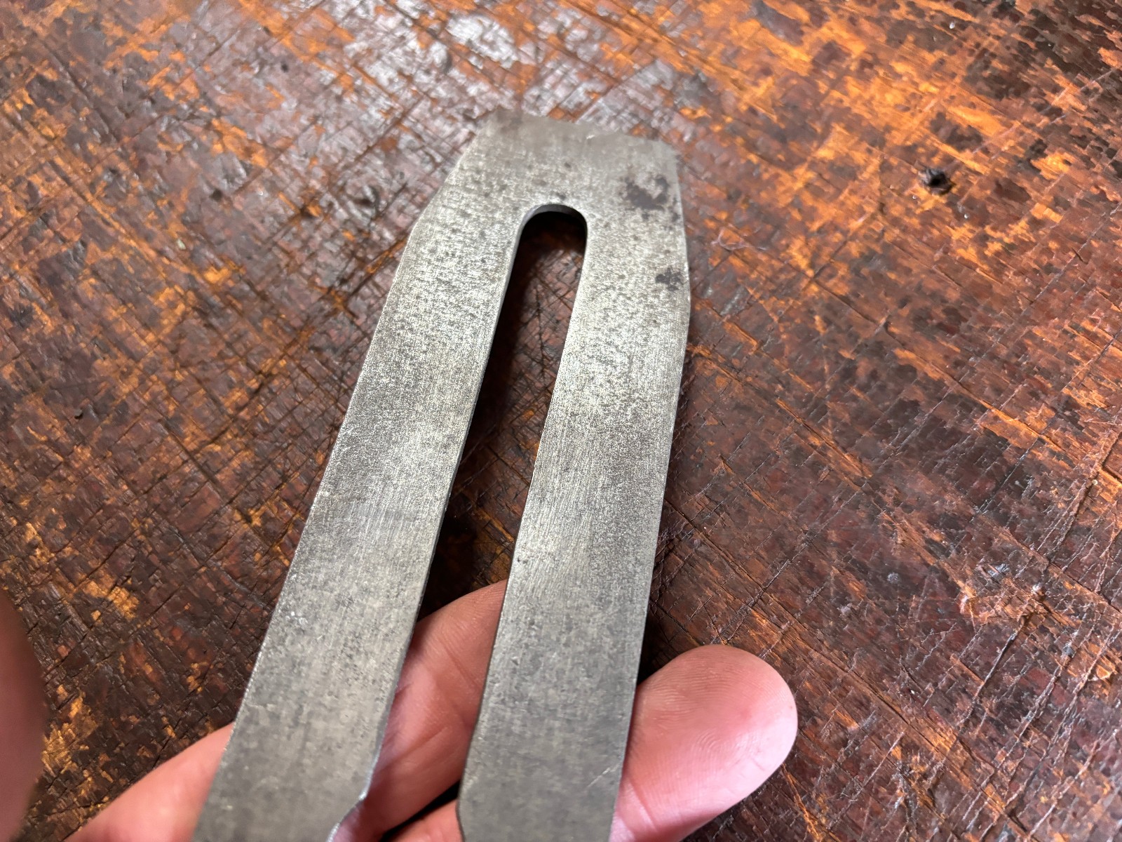 Vintage H.L Marsden 2″ No.4-5-6 Plane Iron. Old Plane Spare Parts. Sheffield Eng