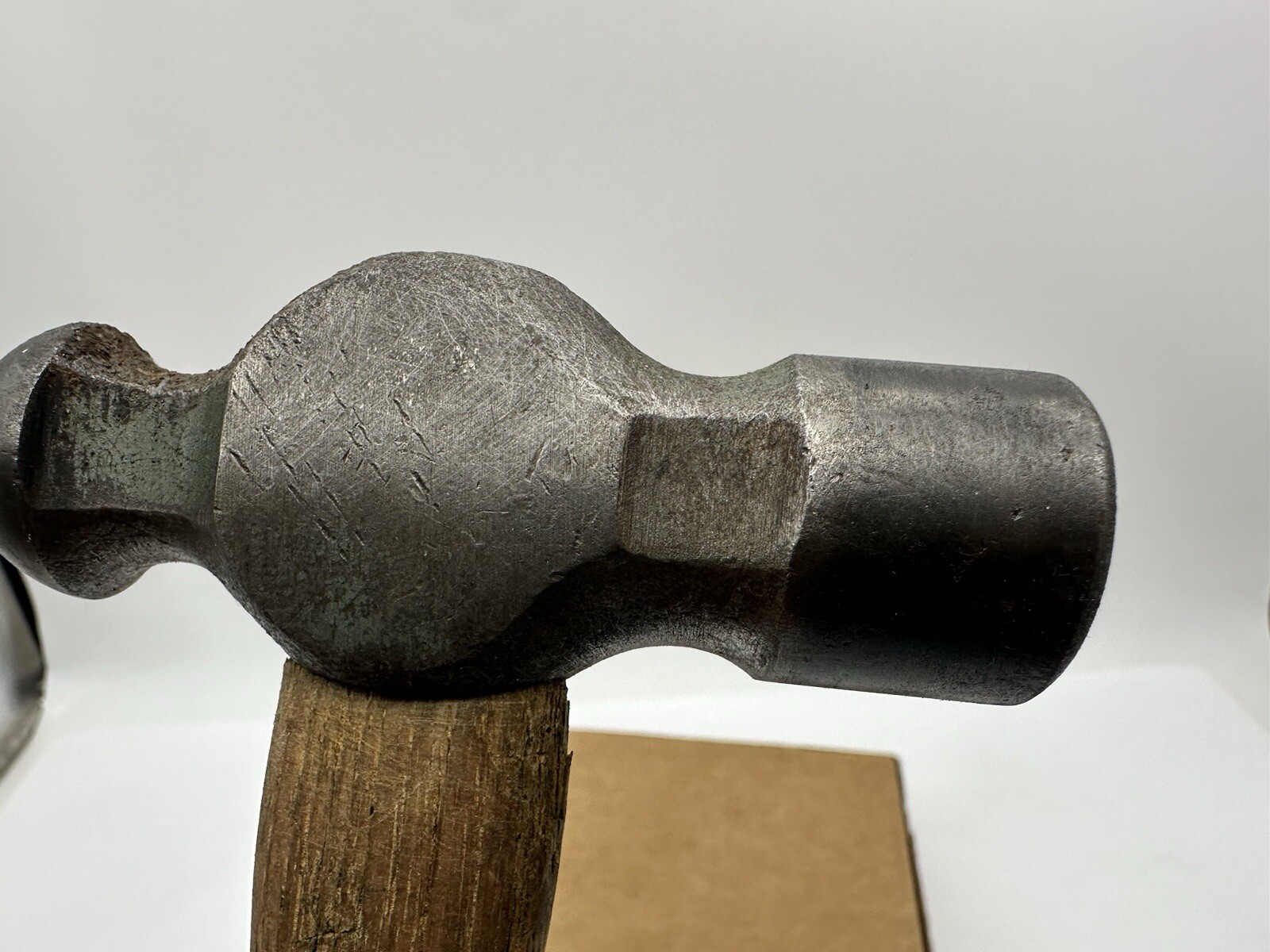 Craftsman Ball Peen Hammer Original Wood Handle USA Vintage Tool 1.34 Lb Overall