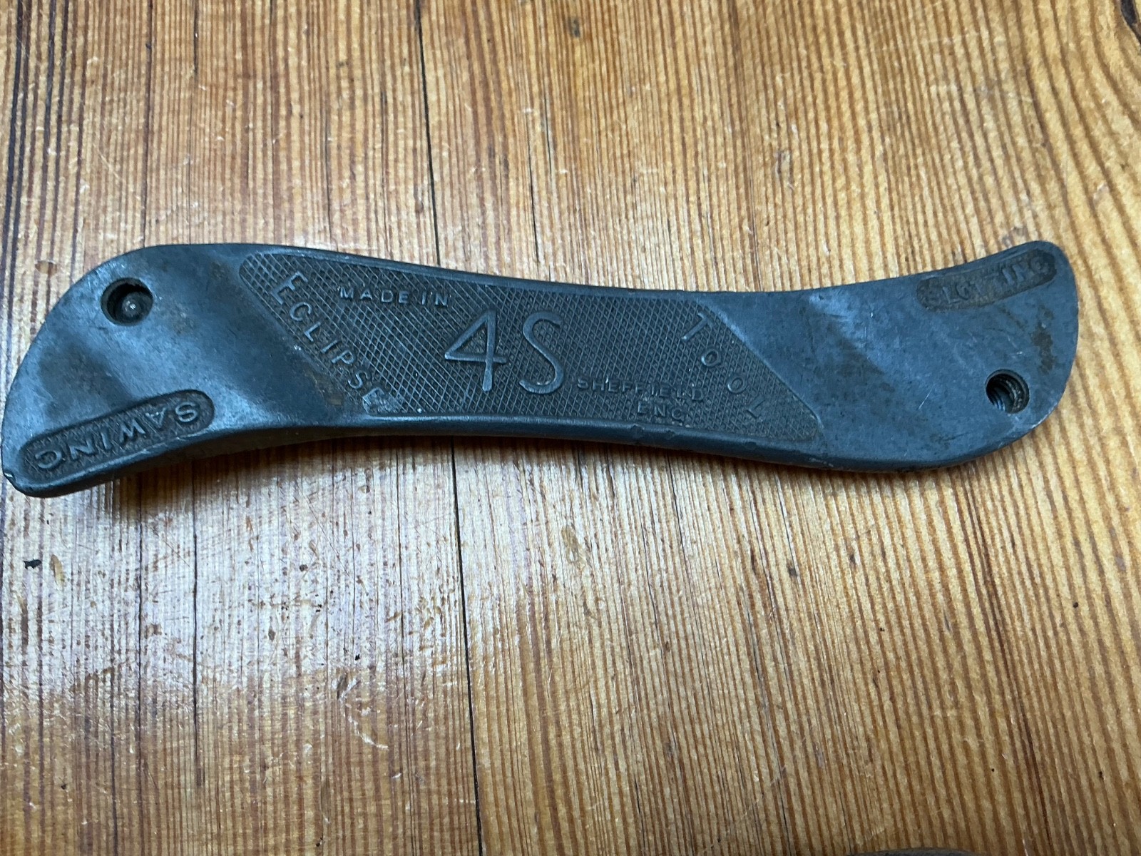 Vintage Eclipse Handles, No. 66, No.4S and a Padsaw Handle