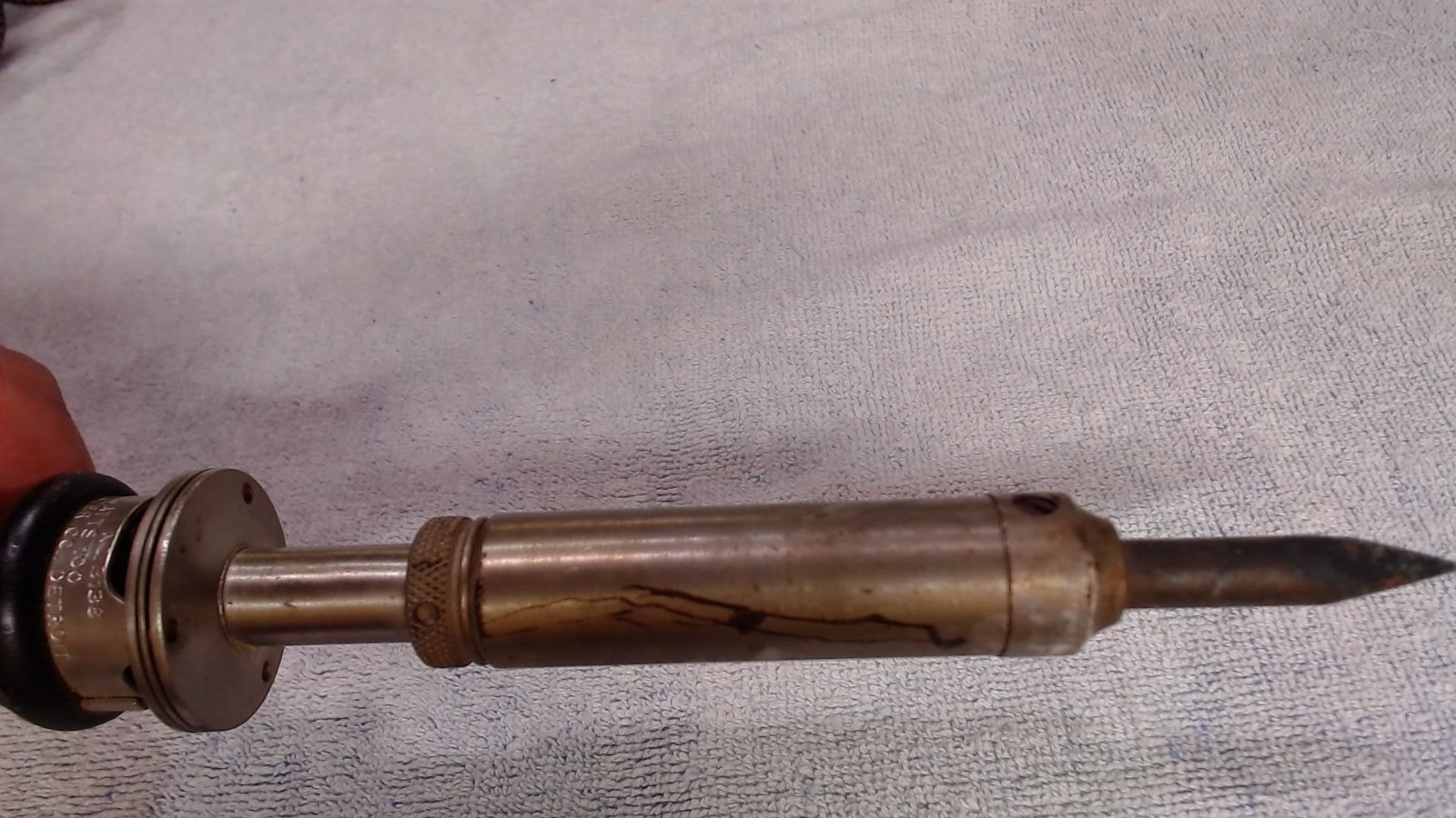 Vintage American Beauty 3138 Soldering Iron 100W Cloth Cord USA Untested
