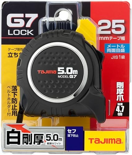 Tajima SFG7L2550 Tape Measure 5m x 25mm