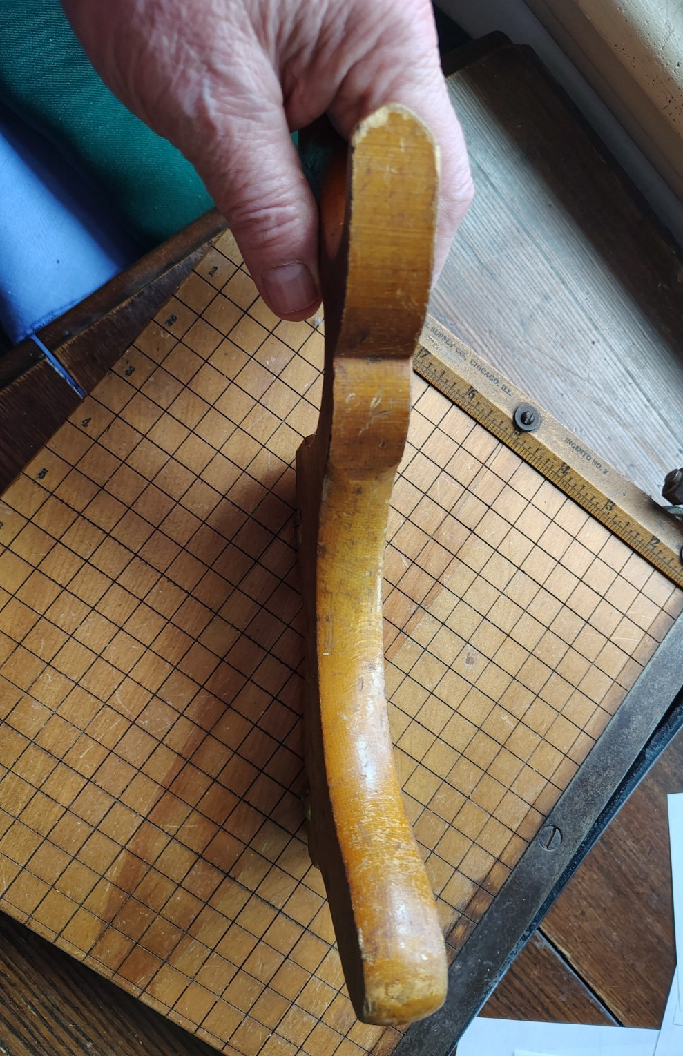 Vintage Stair Saw 12 Inches with 6 ” blade Wood Handle