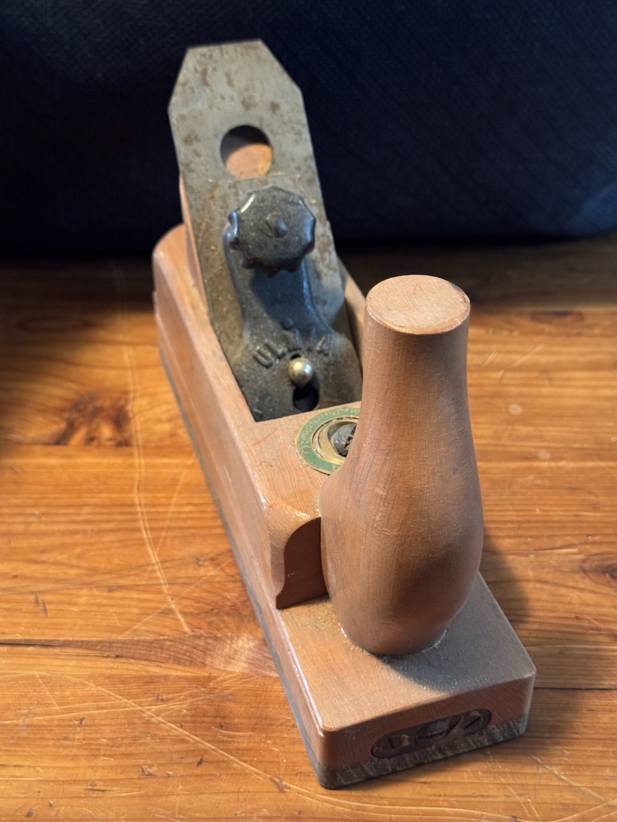 Beautiful Vintage Ulmia 48mm Wood Plane – Germany – SHIPS FREE!!!