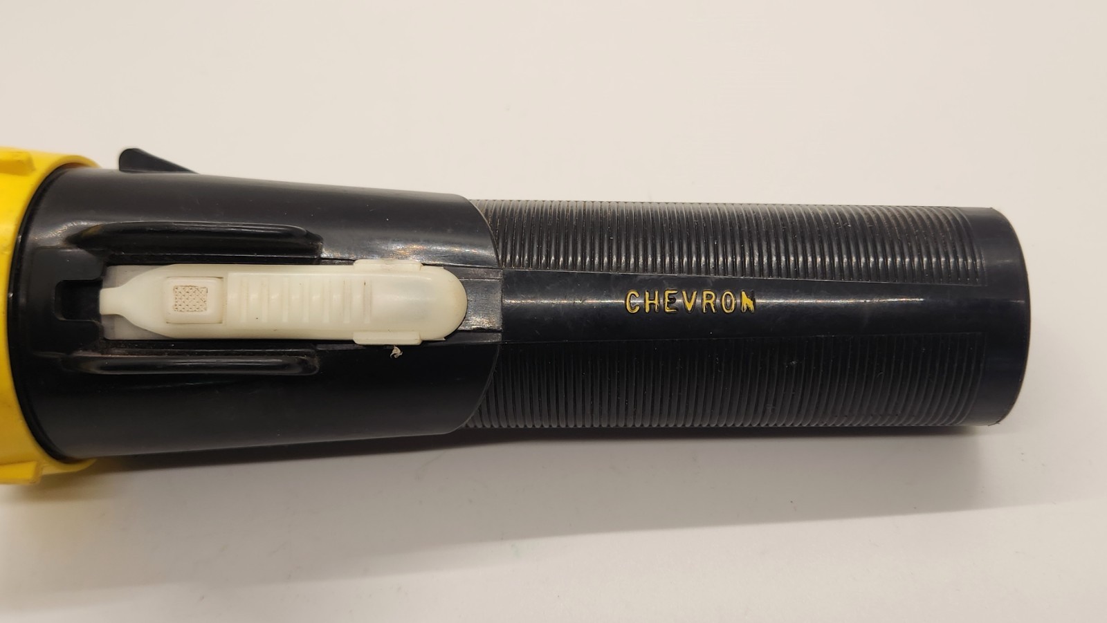 Vintage Chevron Work Flashlight Permissible Light MSHA Browne Co. USA