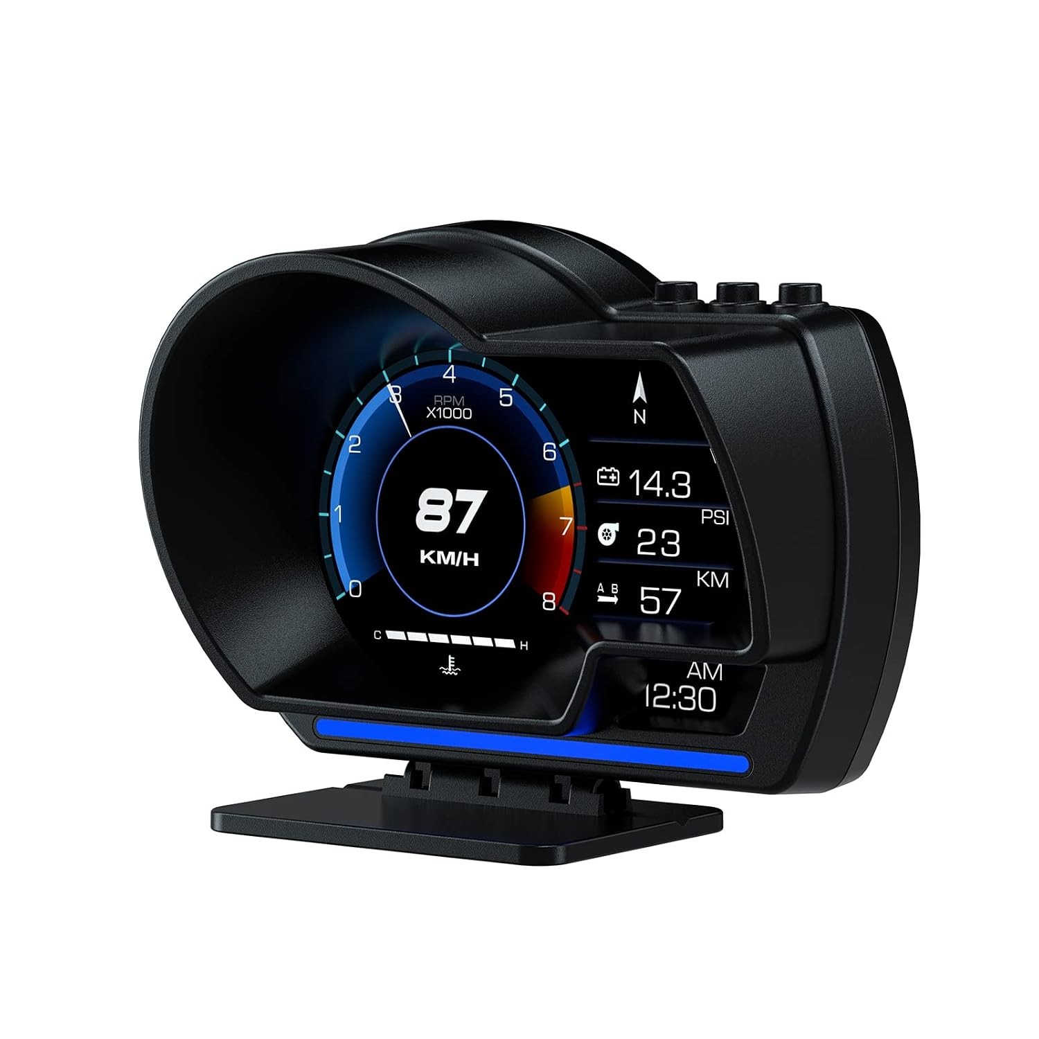 OBD2 Car Head Up Display HUD Gauge Monitor Screen LCD Display for Cars