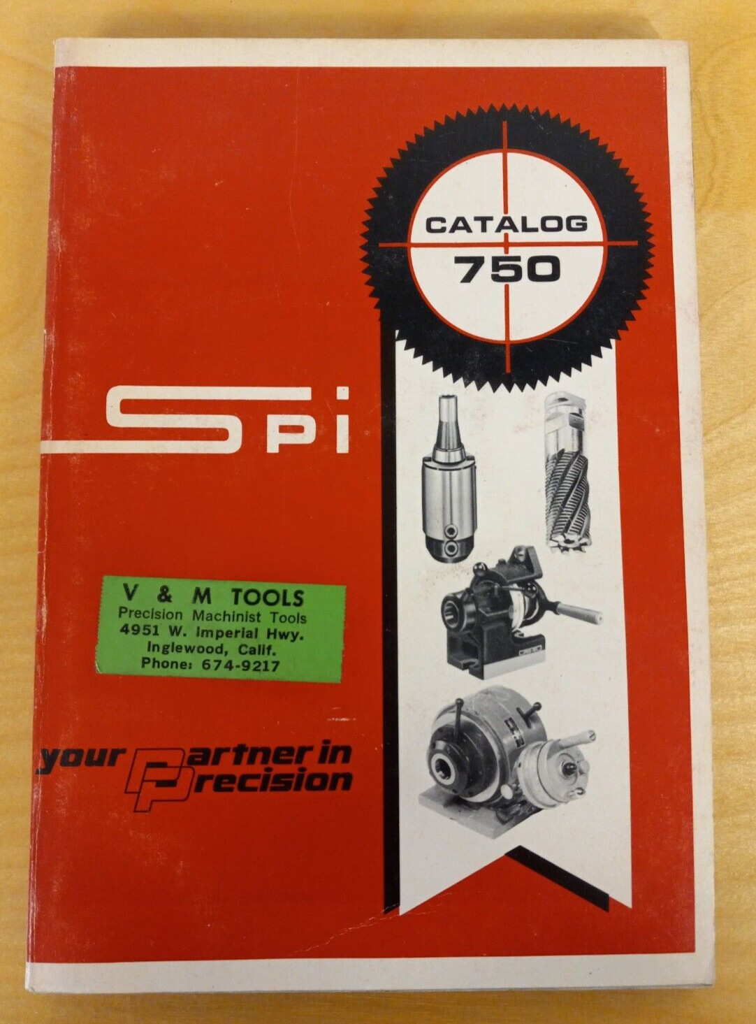 Vintage 1975 SPI Swiss Precision Instruments Catalog # 750 – 192 Pages