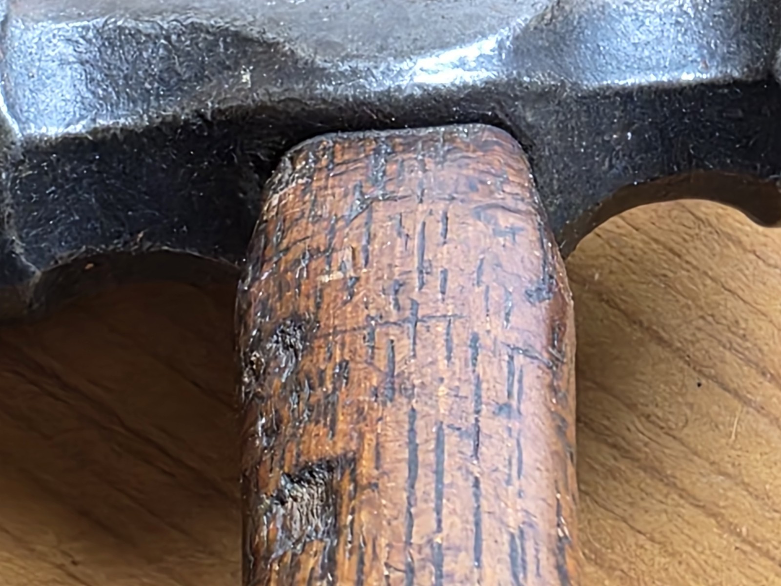 ATHA Tool Co Vintage Ball Peen Hammer 10″ Handle 4 oz head Machinist VTG Tool