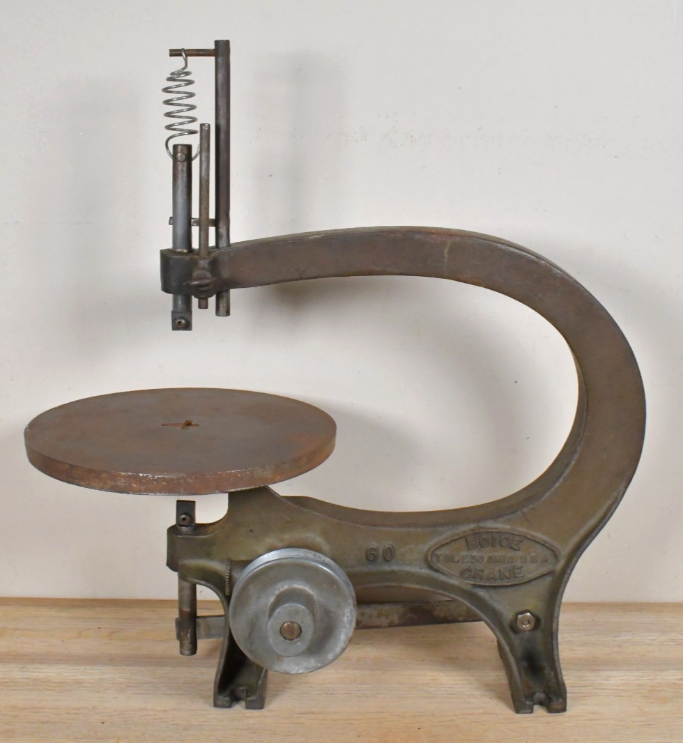 Antique 1910’s-1920’s Boice Crane #60 Bandsaw Scroll Jig Saw Belt Driven