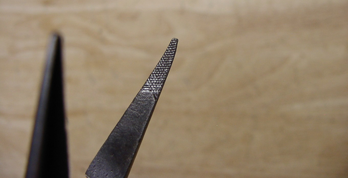Vntg Snap-on 196B Needle Nose Pliers,W/Cutting Edges,7-1/8″,1952 Date Code,VGC!