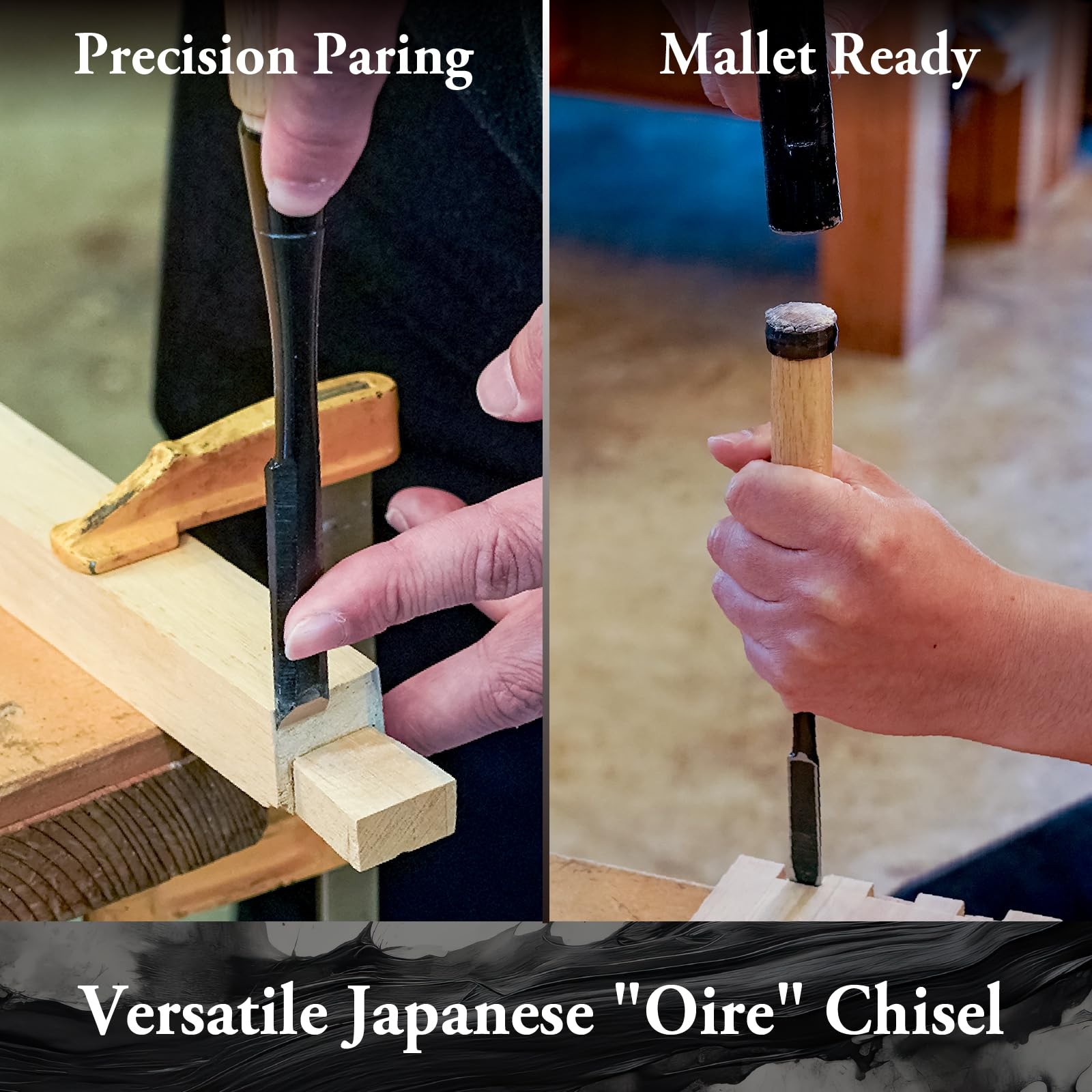 Japanese Wood Chisel 1/2″ (12mm) – Professional Oire Nomi Woodworking tools
