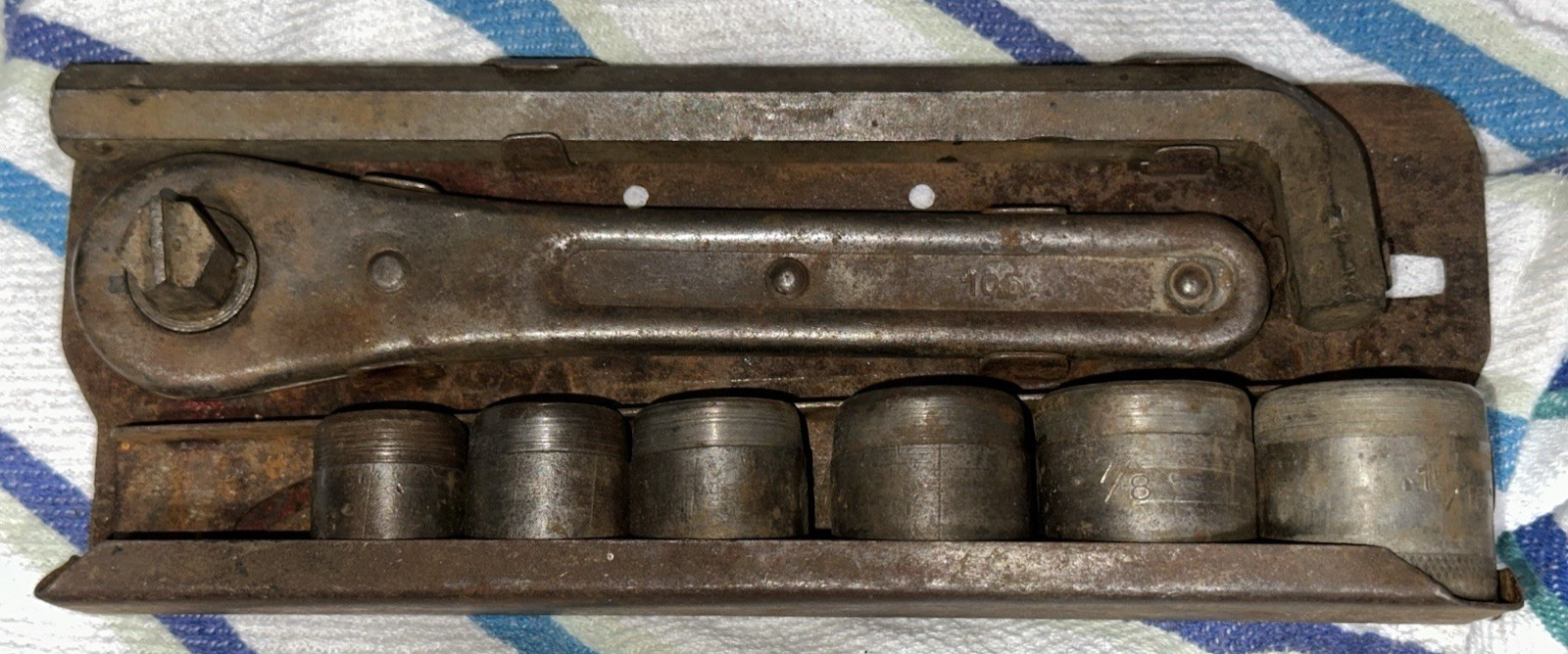 Vintage 1930’s Sherman-Klove Hex Drive Ratchet Set