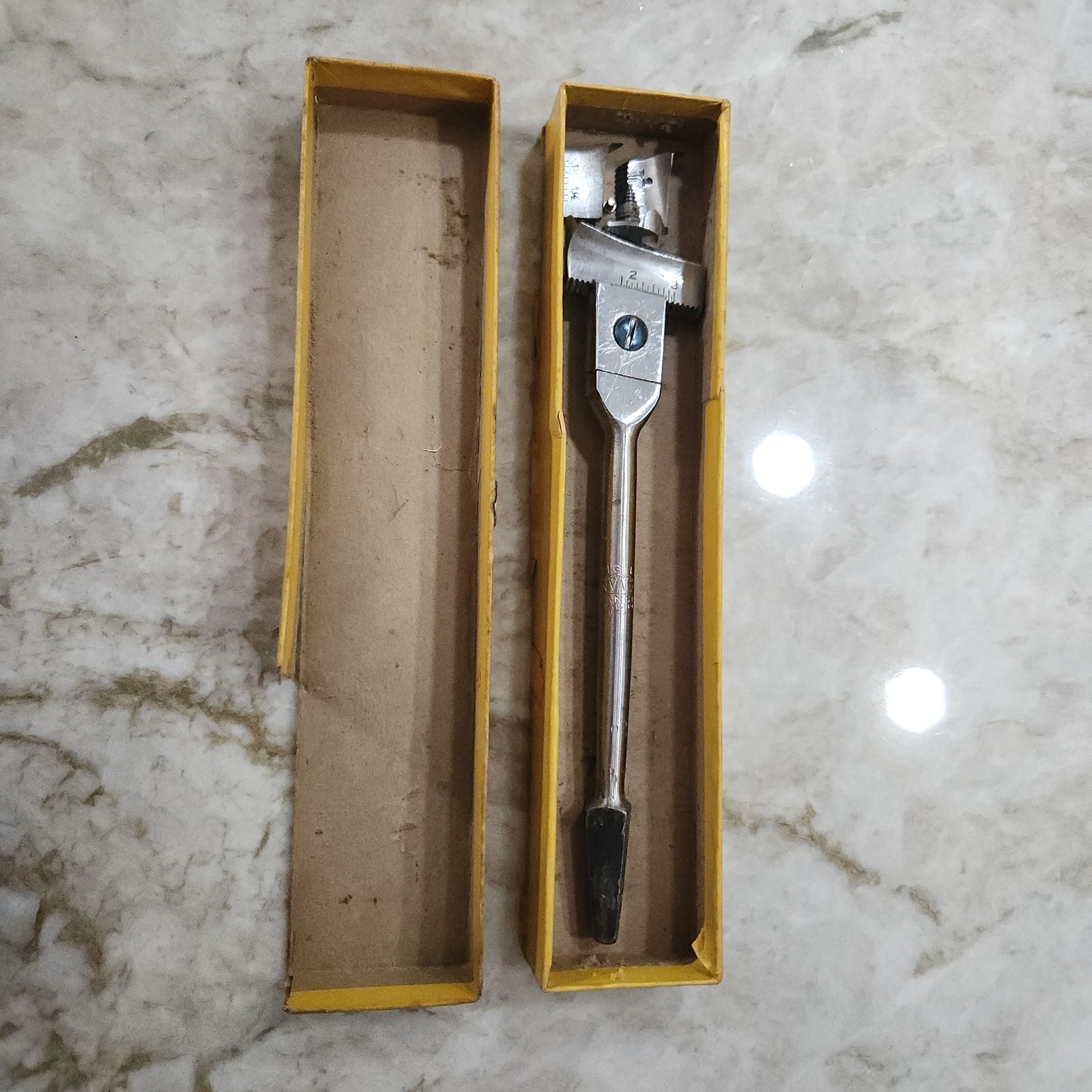 1930’s Wright’s Patent Expansive Bit With Two Cutters Made In CT ConVal Co.