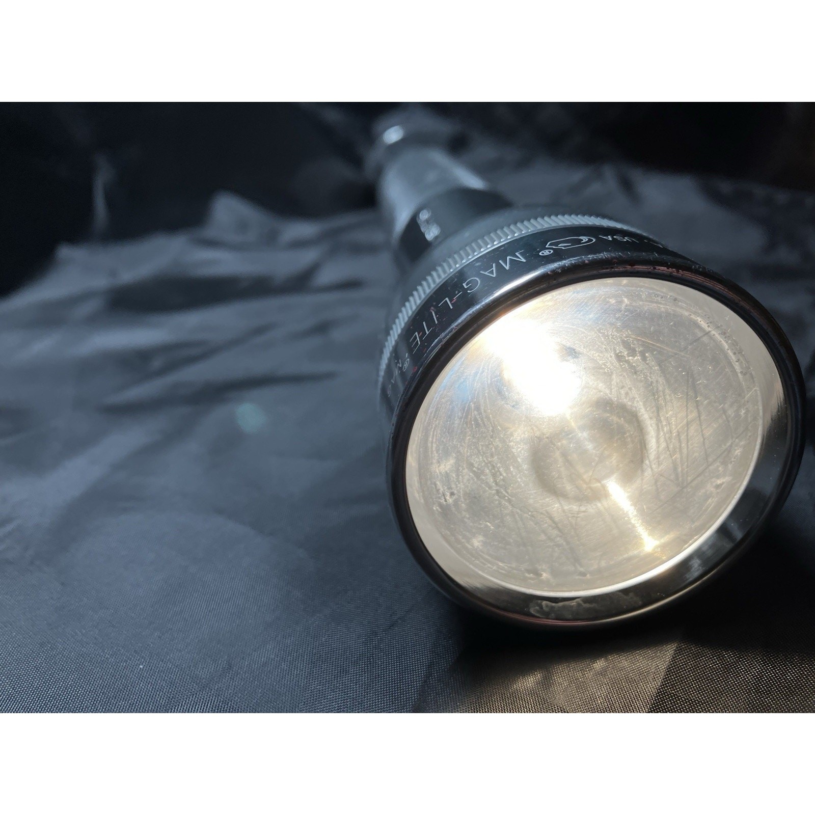ALUMINIUM BIG MAG-LITE 3 D CELL(not included)TORCH Flashlight made in USA