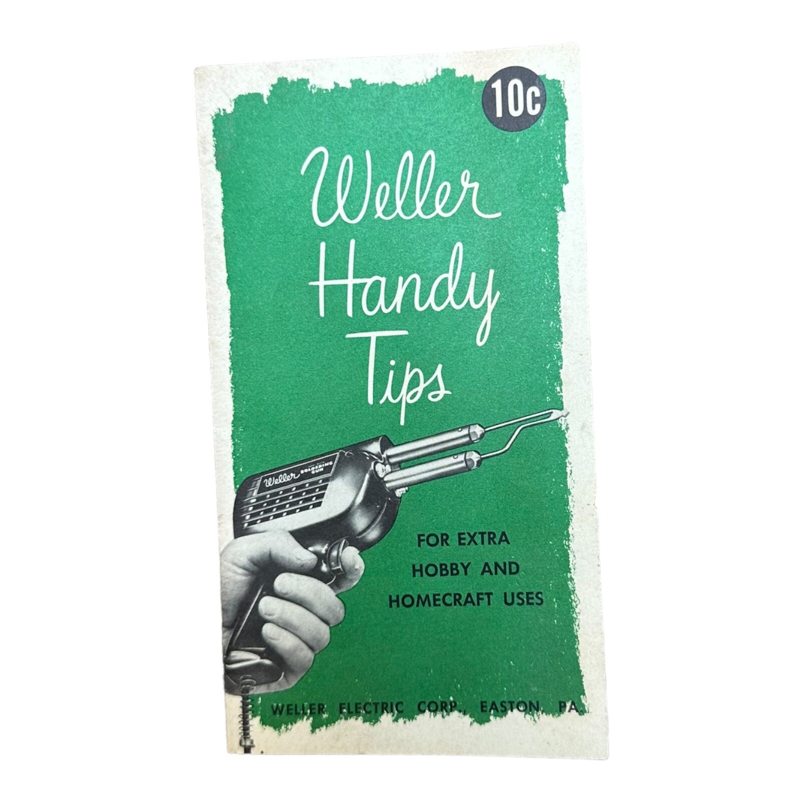 Weller Handy Tips Hobby Craft Soldering Gun Instructional Tool Booklet Vintage