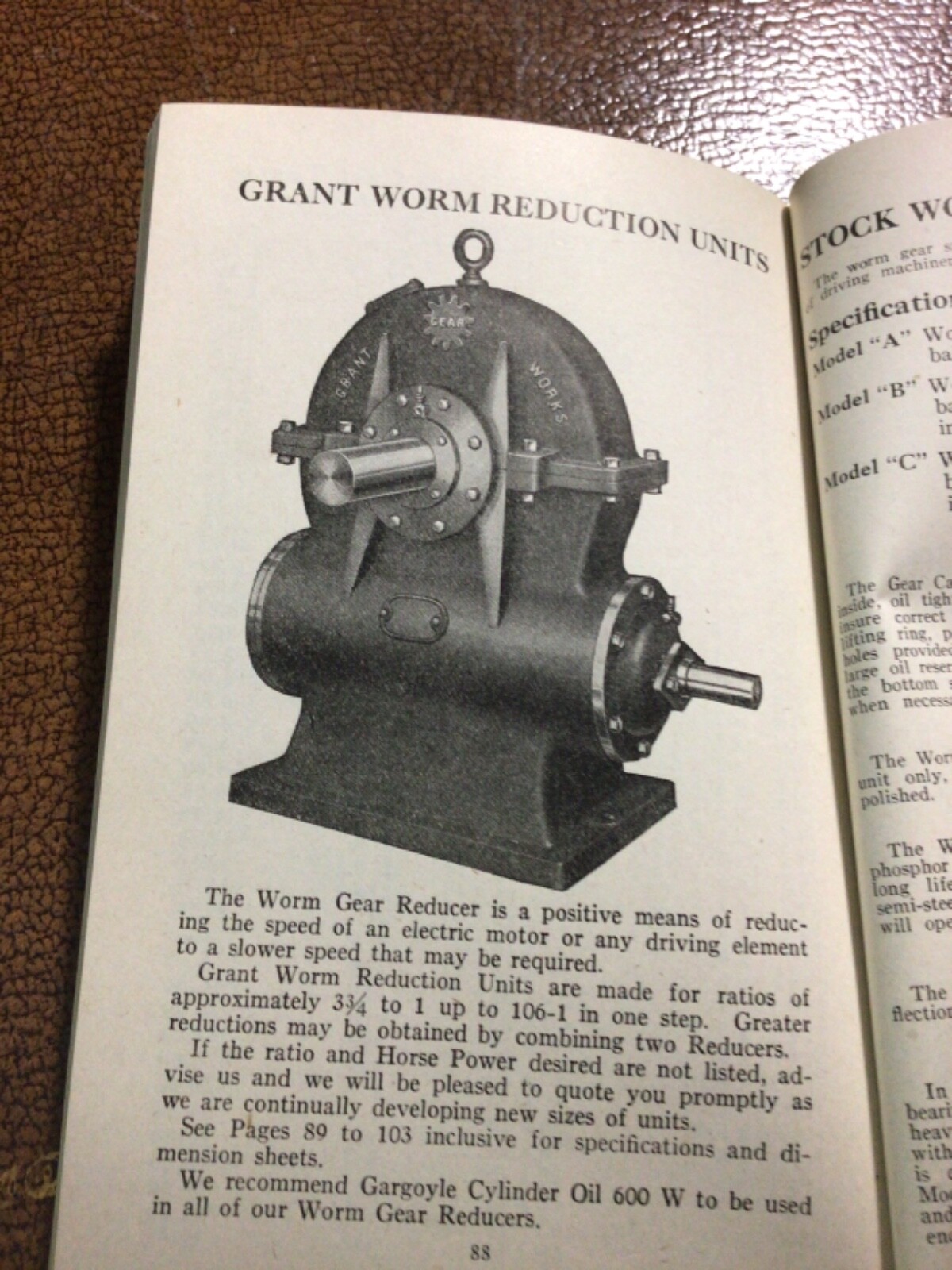 Industrial—Gears Grant gear works