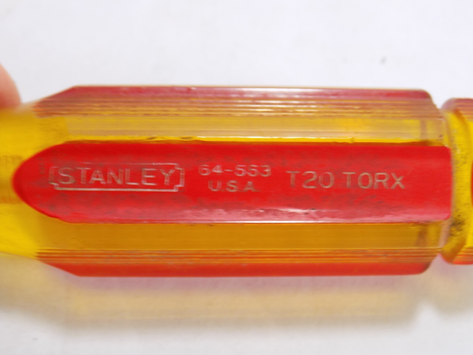 VINTAGE STANLEY T20 TORX DRIVER 65-533 MADE IN USA