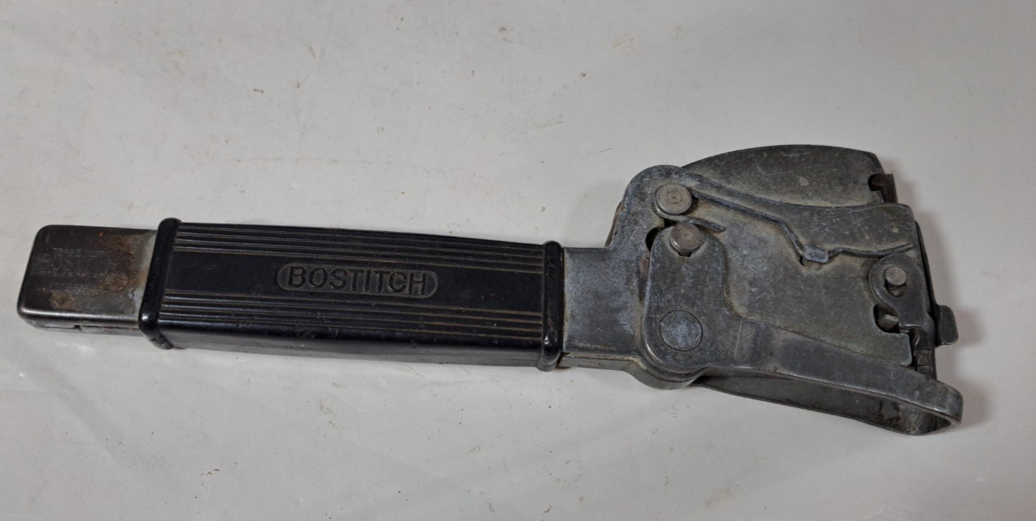 Vintage Bostitch Model H2 Staple Hammer Tacker Stapler