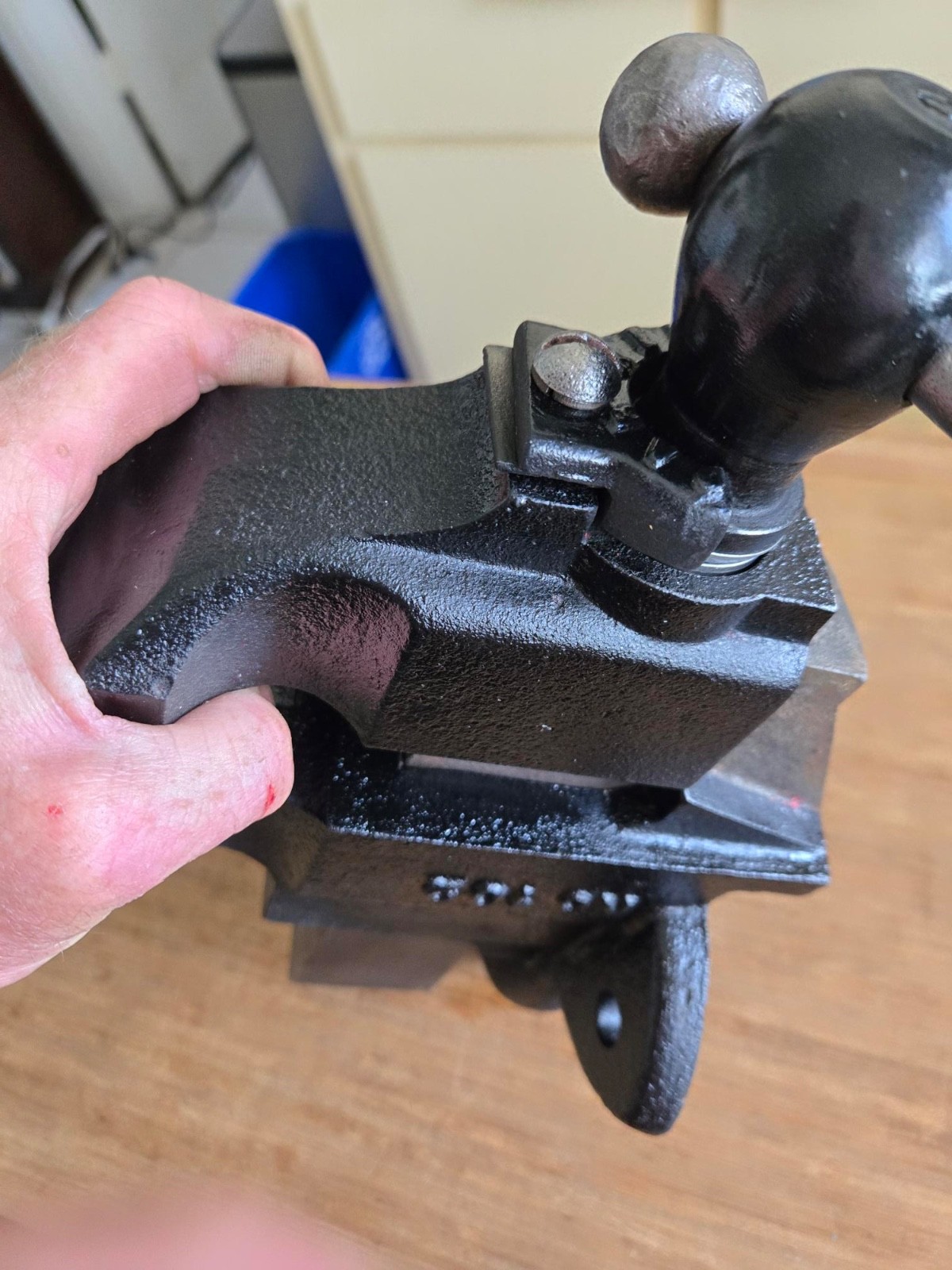 Vintage Parker Vice no.102 The Chas Parker Vise Co. Meriden CT USA