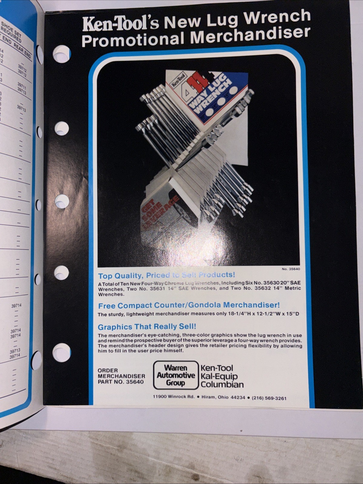 Ken-Tool Catalog No. 577 Columbian Vice, Warren Tool, Hargrave Tool