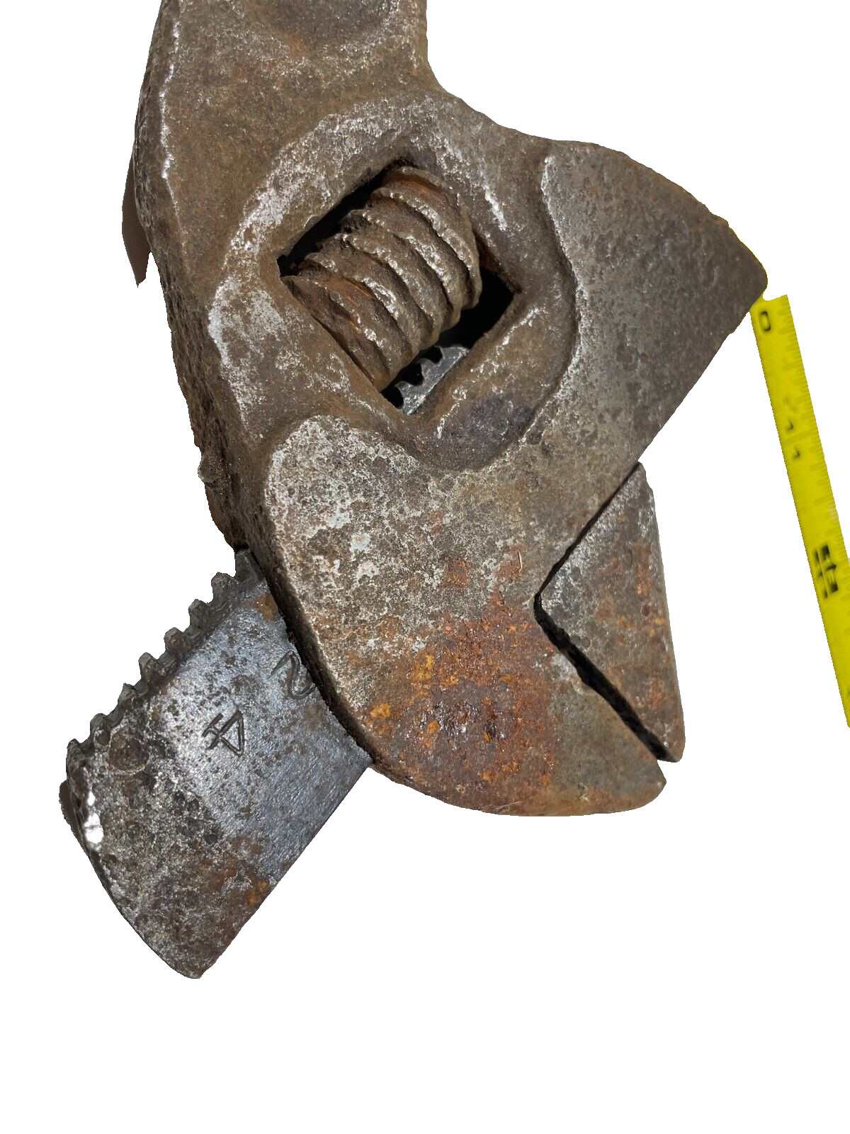 Early Bemis & Call 12” Adjustable S-Shaped Wrench – Non Functional B & C Wrench