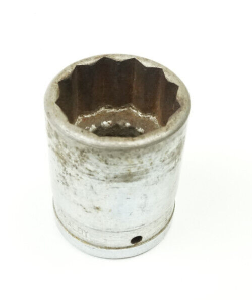 Armstrong 1″ 12 Point Shallow Chrome Socket 1/2″ Drive Armaloy ST-1232 USA