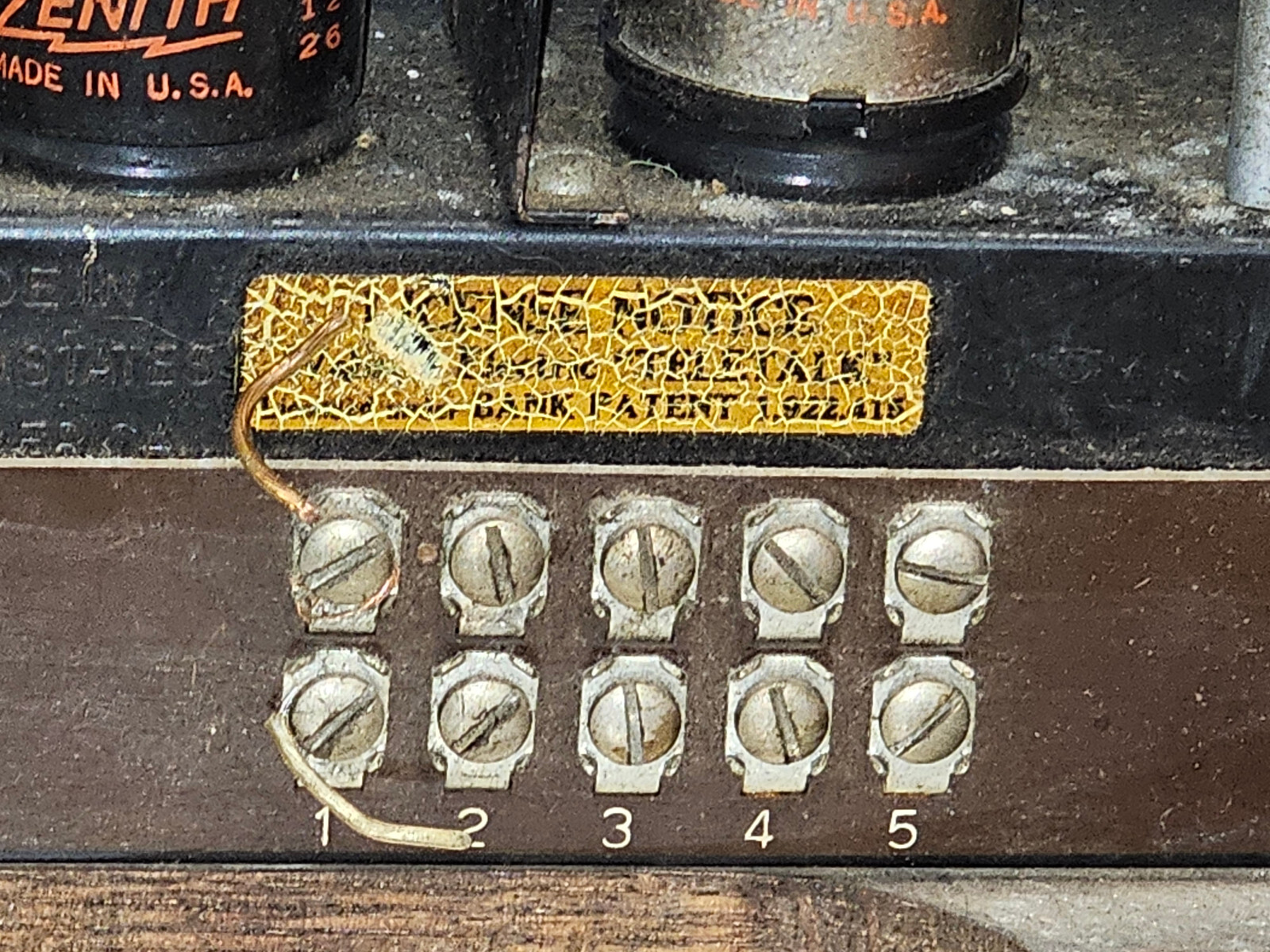 WEBSTER ELECTRONIC / WESTERN ELECTRIC TELETALK TUBE AMPLIFIER