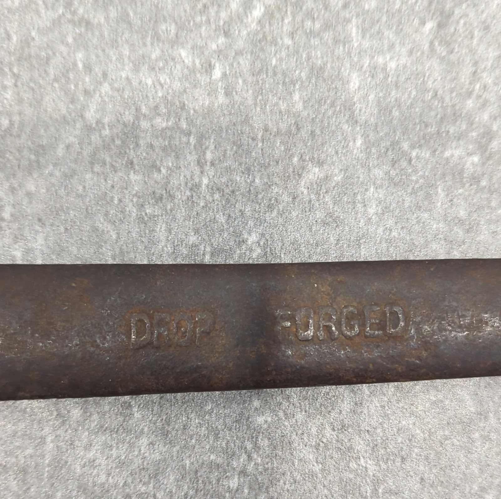VINTAGE 9″ DROP FORGED OPEN END WRENCH HAND TOOL, Made in the USA
