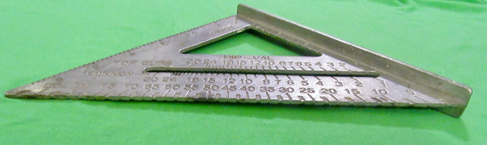 Vintage HIP-VAL Aluminum Alloy 7 Inch Square