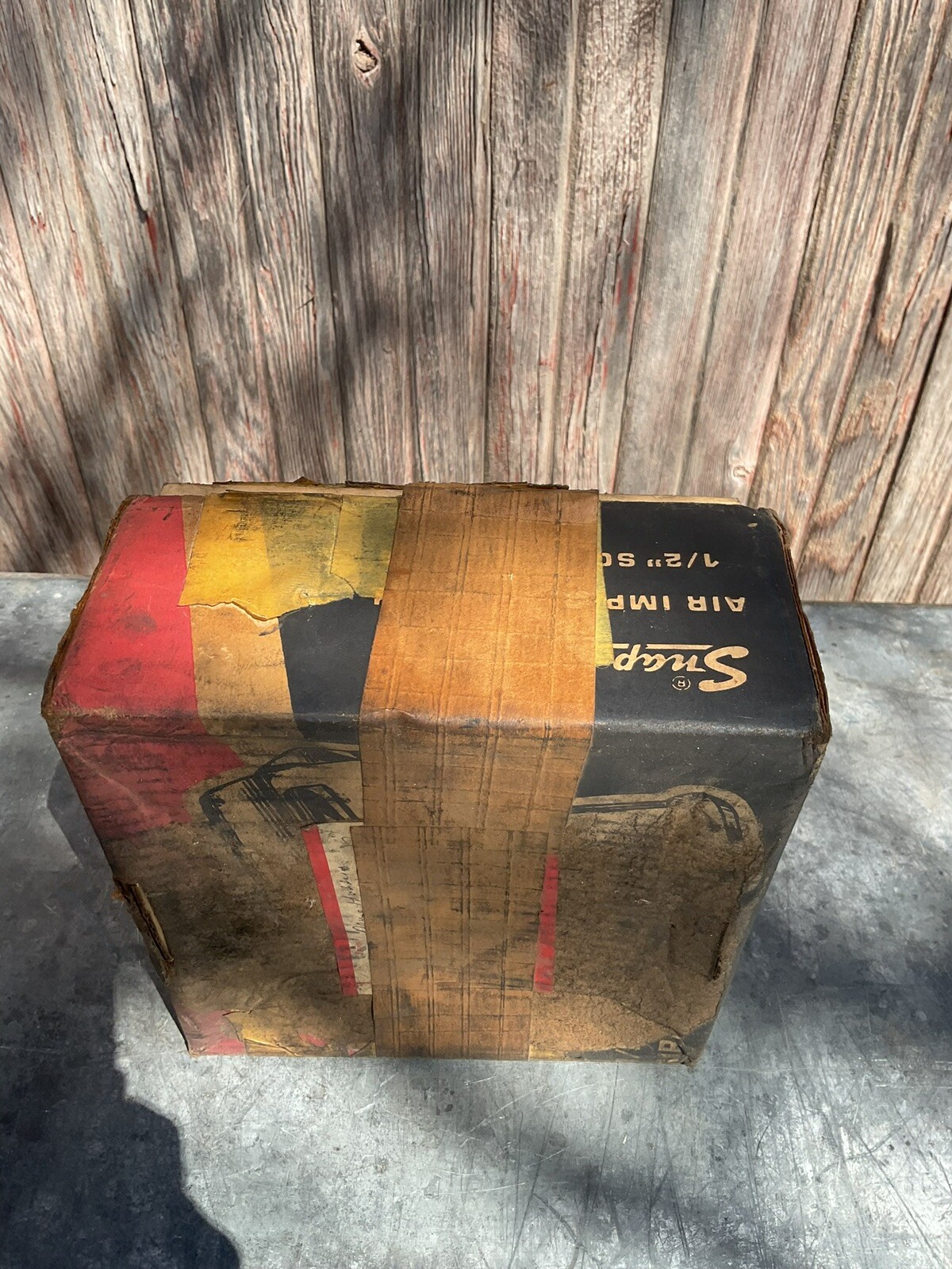 Vintage Snap On Tools Air Impact Wrench Box Only