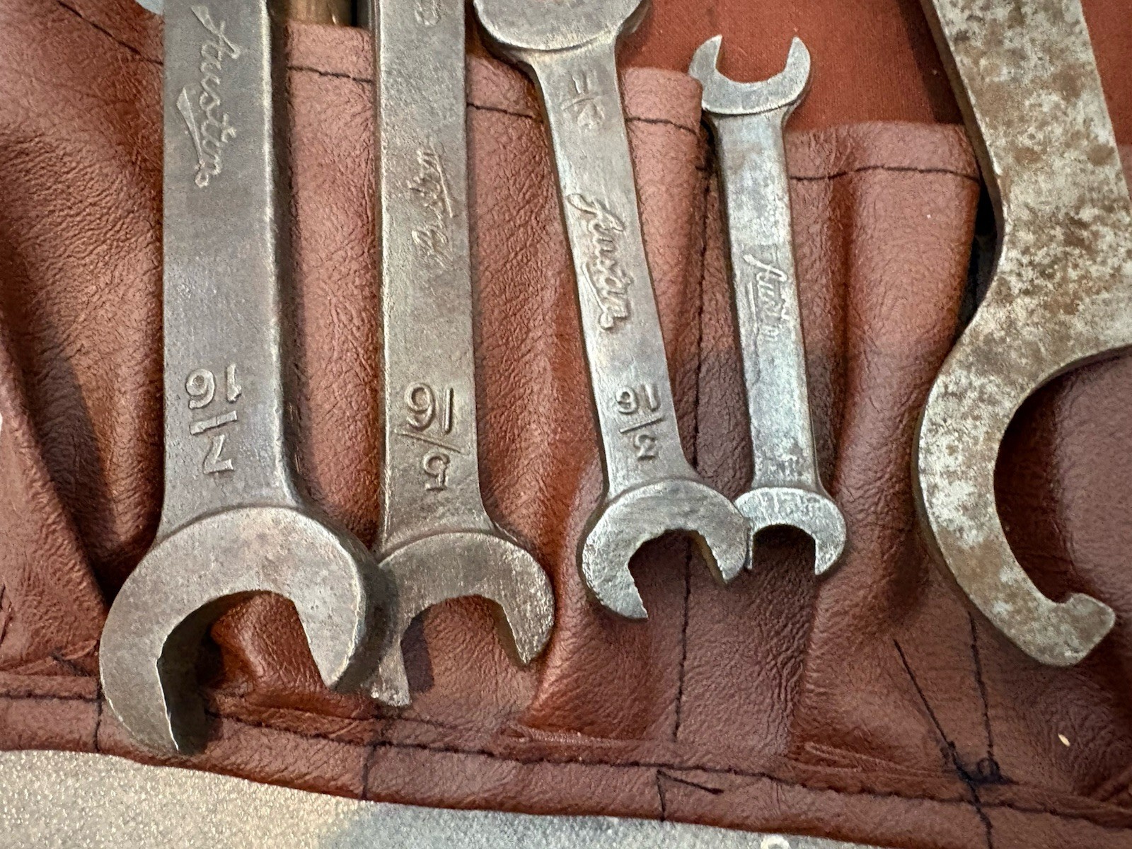Vintage Austin Seven Tool Kit Tool Roll