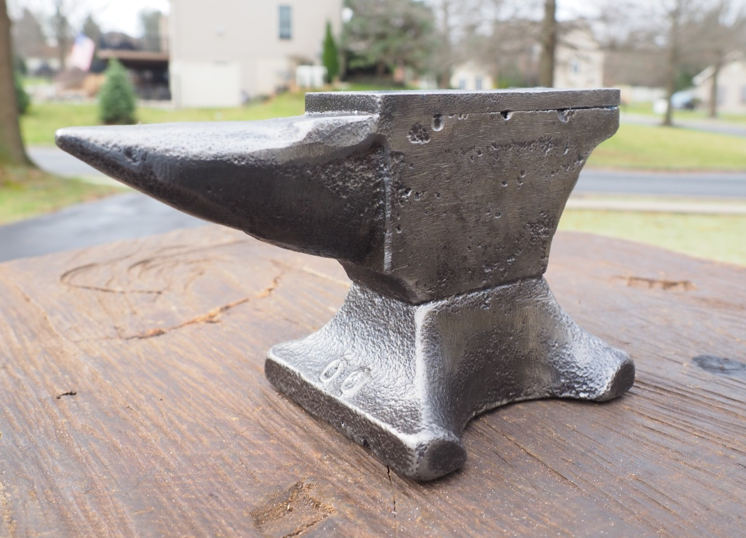 RARE SMALL 5LB “VULCAN” BLACKSMITH ANVIL #00 CRAFT LEATHER JEWELER BENCH TOP