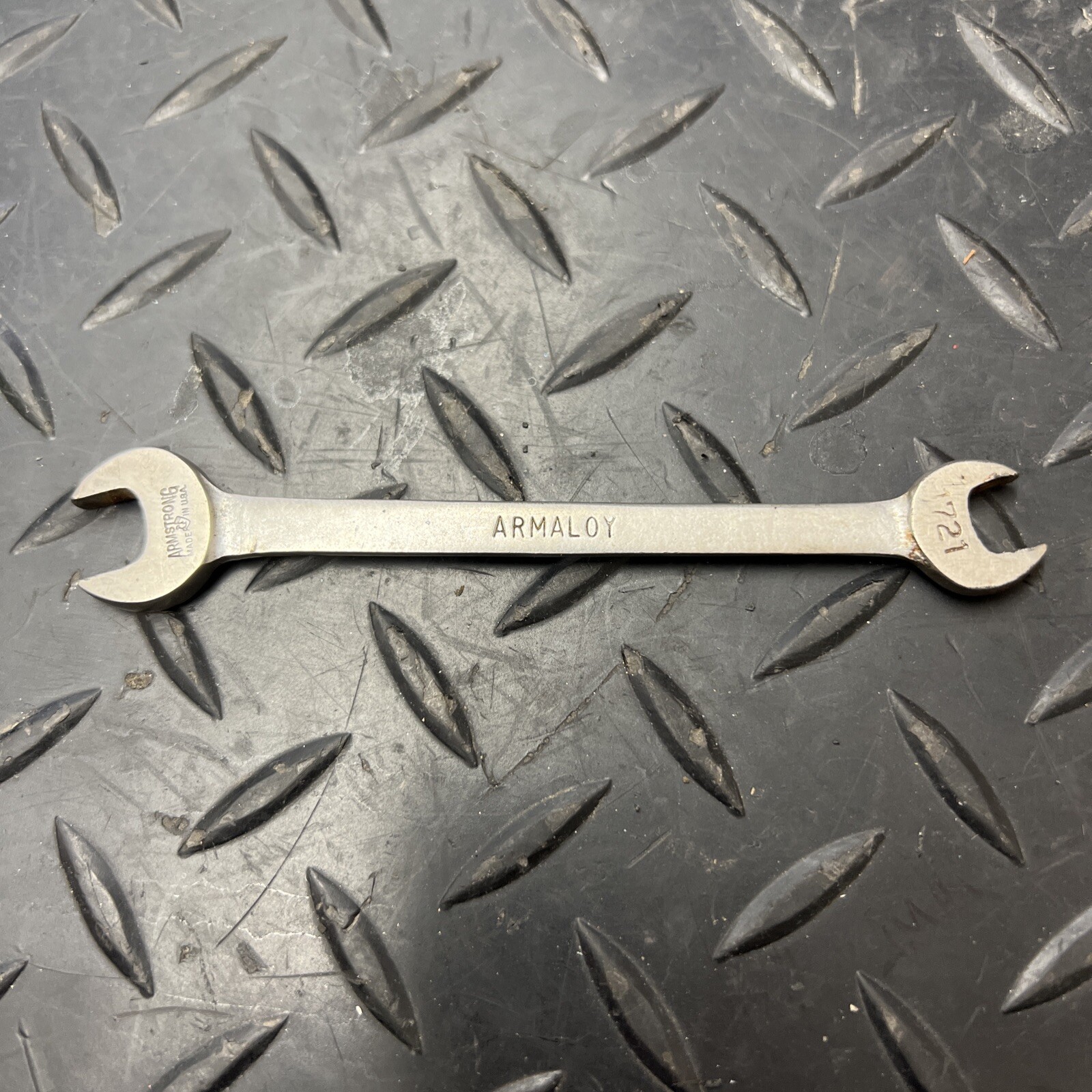 Armstrong 1721 Armaloy USA Chrome Vanadium Double End Wrench