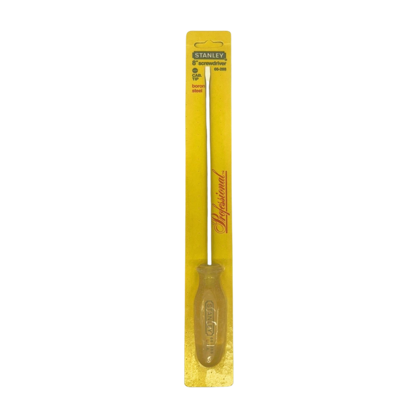 Stanley Professional 66-288 8″ Flat Head Screwdriver – Made in USA
