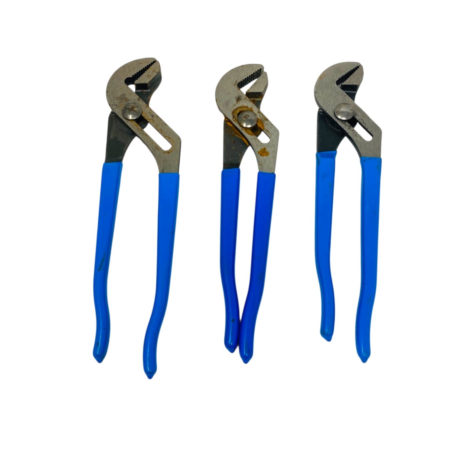 Channellock USA 430 10″ & 420 9.5″ Tongue and Groove Slip Joint Pliers Lot of 3